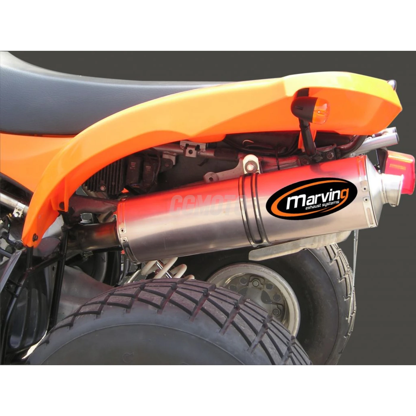 Silencieux Atv Line KVX 700 2003 Big Oval Alu