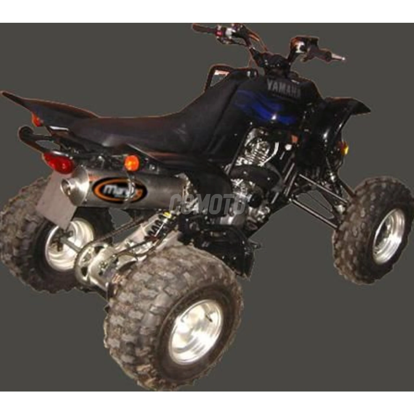 Silencieux Atv Line YFM 660 RAPTOR Big Oval Alu