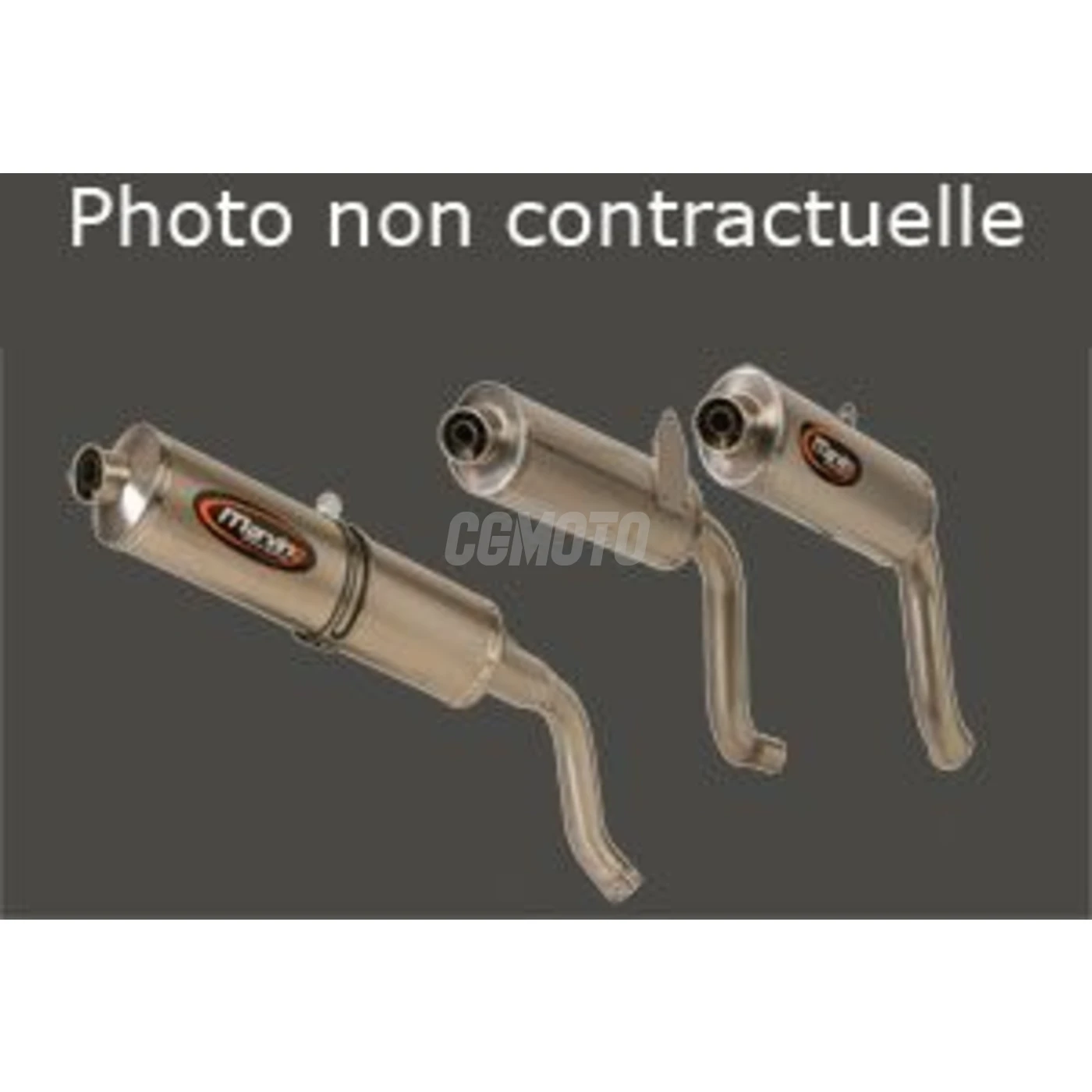 Pot MXU/MAXXER 300 Ligne Complète Atv Line Silencieux Ovale Alue