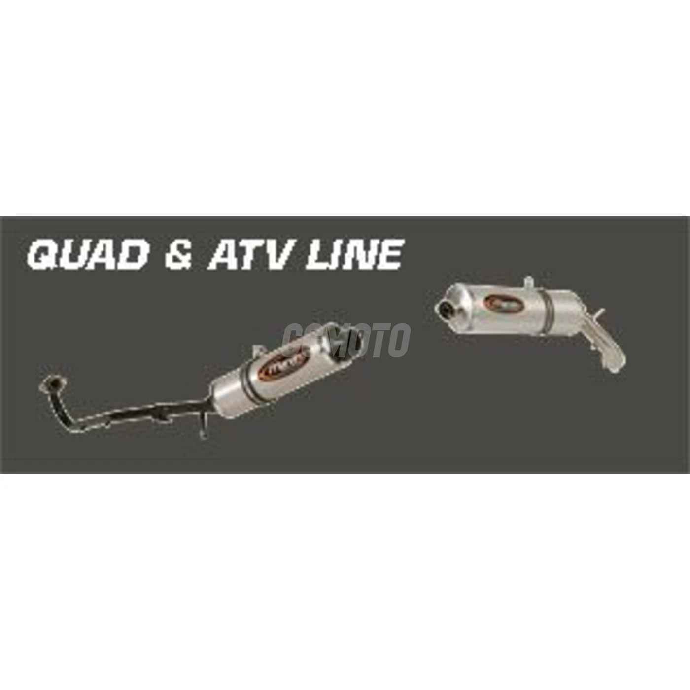 Silencieux Atv Line 125/150/170/250 Rond Ø100 Alu