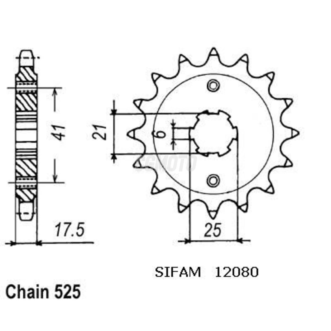 Pignon Cb 500 Clubman 89-90