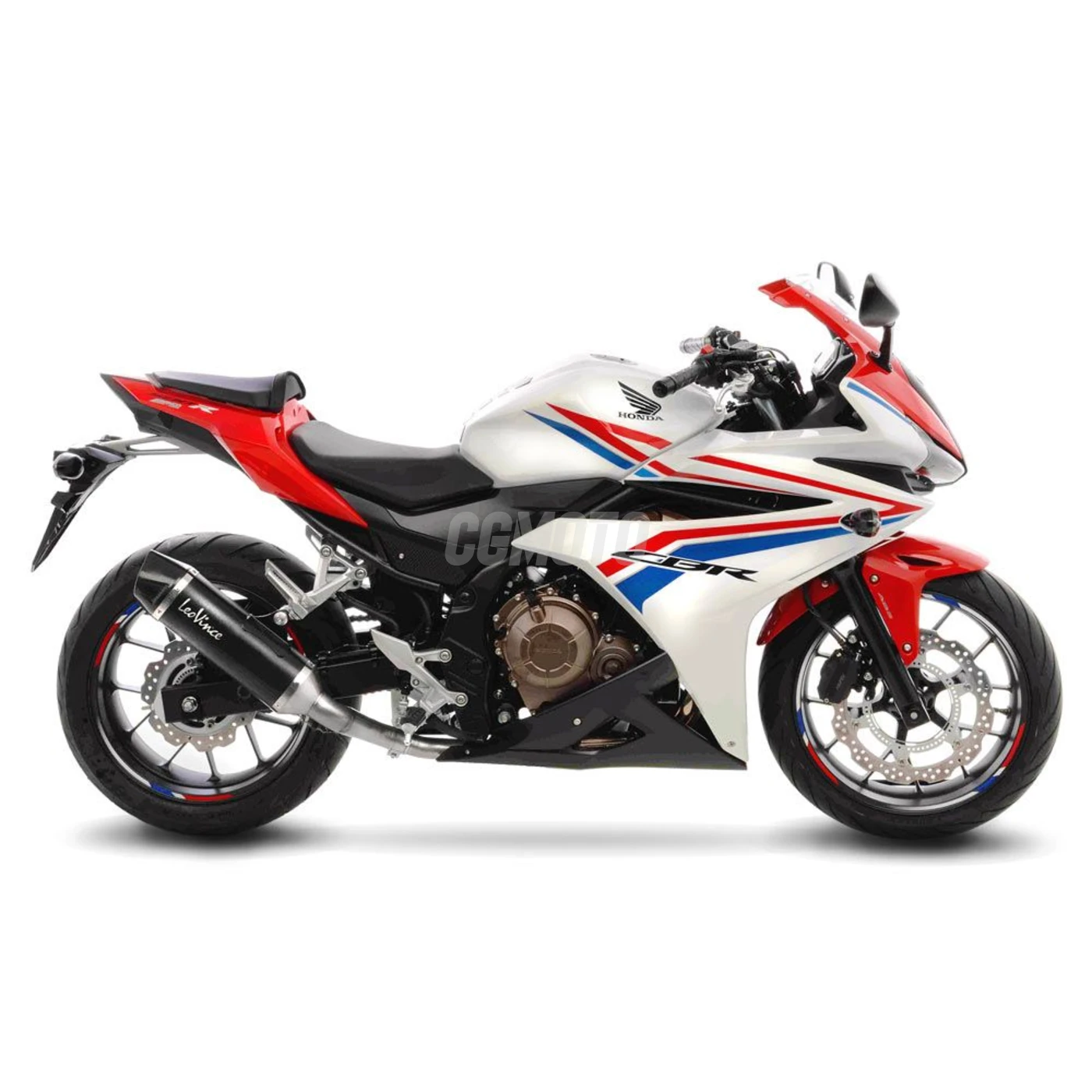 SBK NERO HONDA CB/CBR 500 F/R/X INOX SLIP-ON