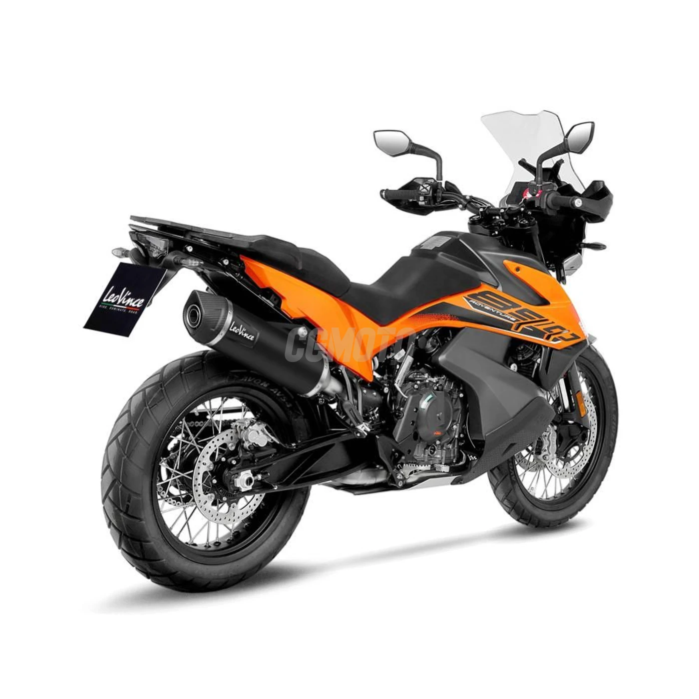 SBK NERO KTM 790 ADVENTURE/R INOX SLIP-ON