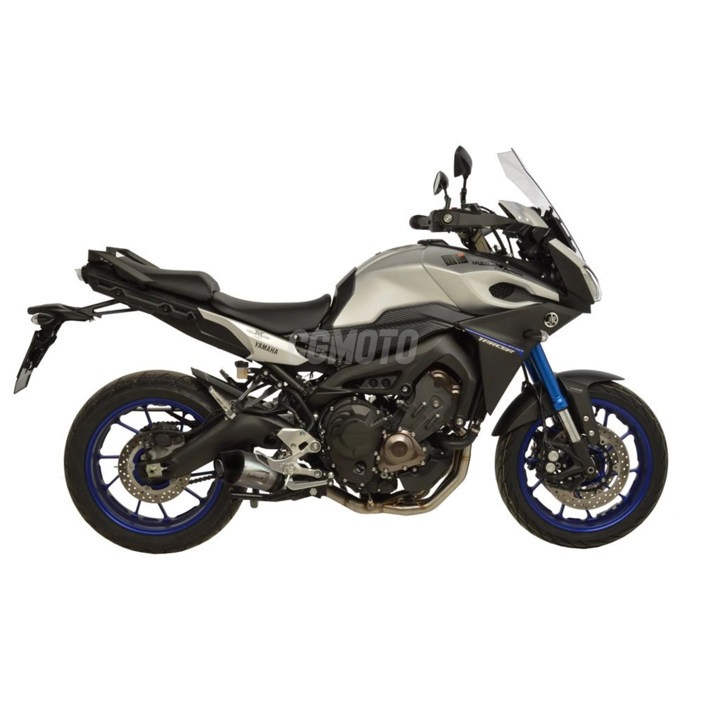 SBK LV ONE EVO 3/1 YAMAHA MT-09 TRACER (FJ-09) INOX FULL SYSTEM 3/1