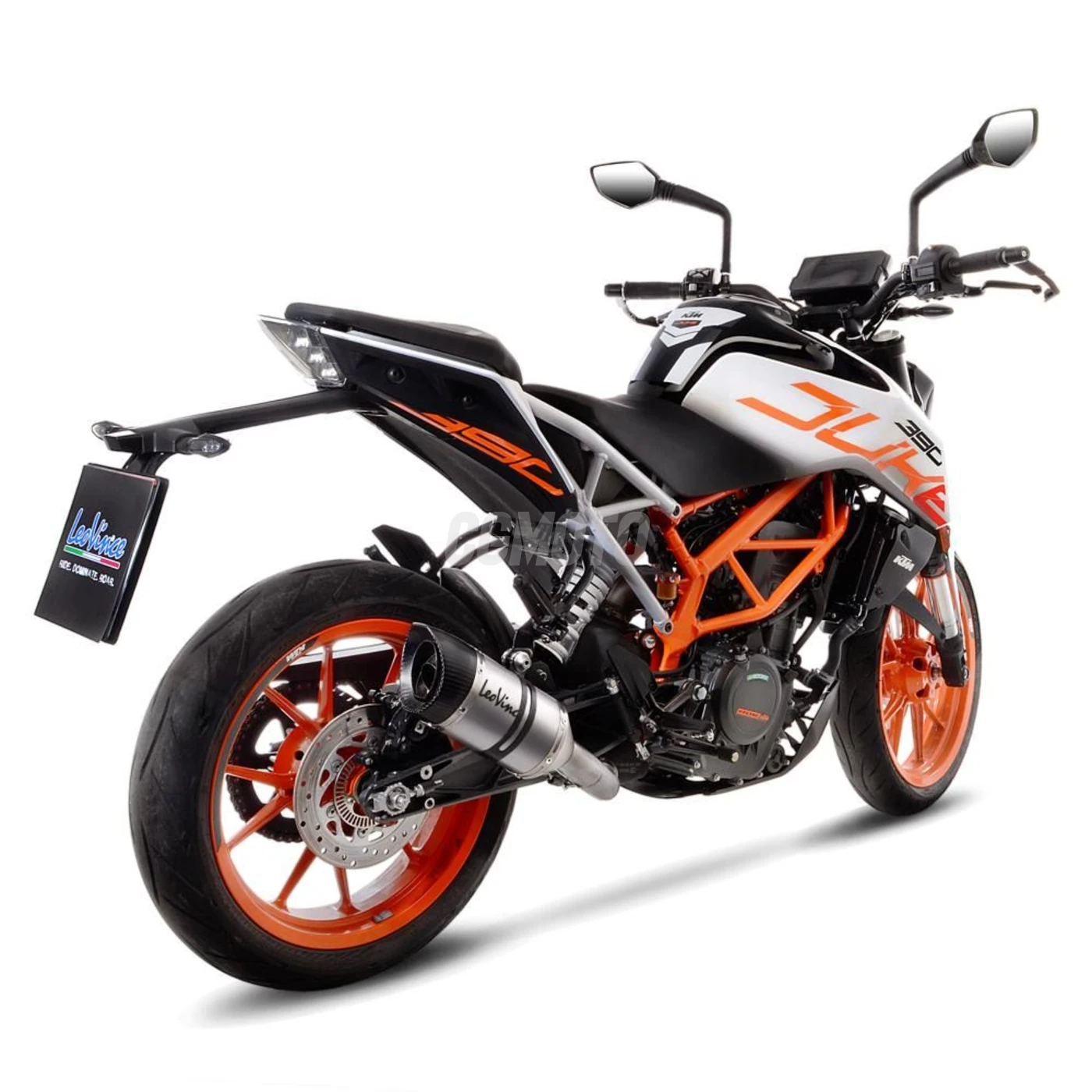 SBK LV PRO KTM DUKE 125/RC 125 - DUKE 390/RC 390 INOX SLIP-ON