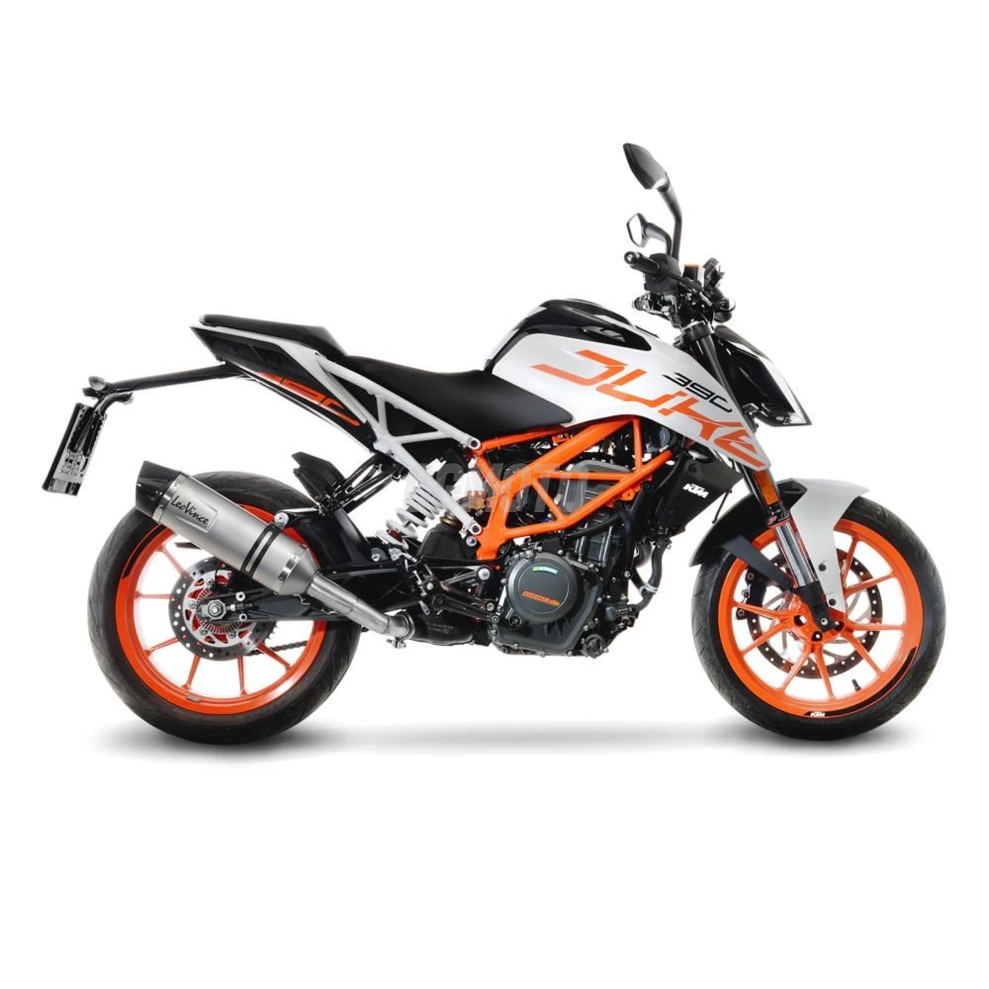 SBK LV ONE EVO KTM DUKE 125/RC 125 - DUKE 390/RC 390 INOX SLIP-ON