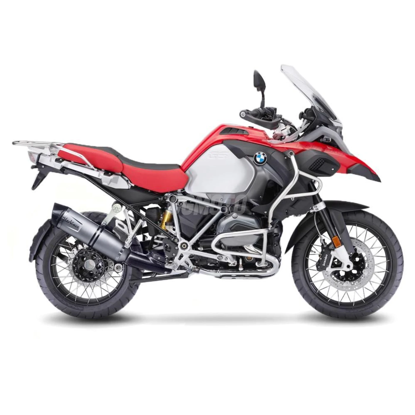 SBK LV ONE EVO BMW R 1200 GS/ADVENTURE INOX SLIP-ON