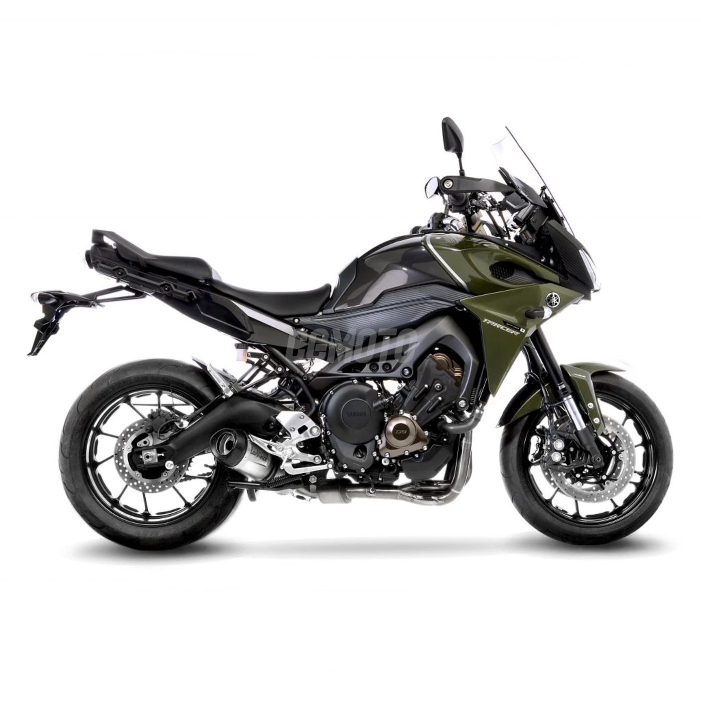 SBK LV ONE EVO 3/1 YAMAHA MT-09/SP/TRACER/TRACER GT/XSR 900 INOX FULL SYSTEM 3/1