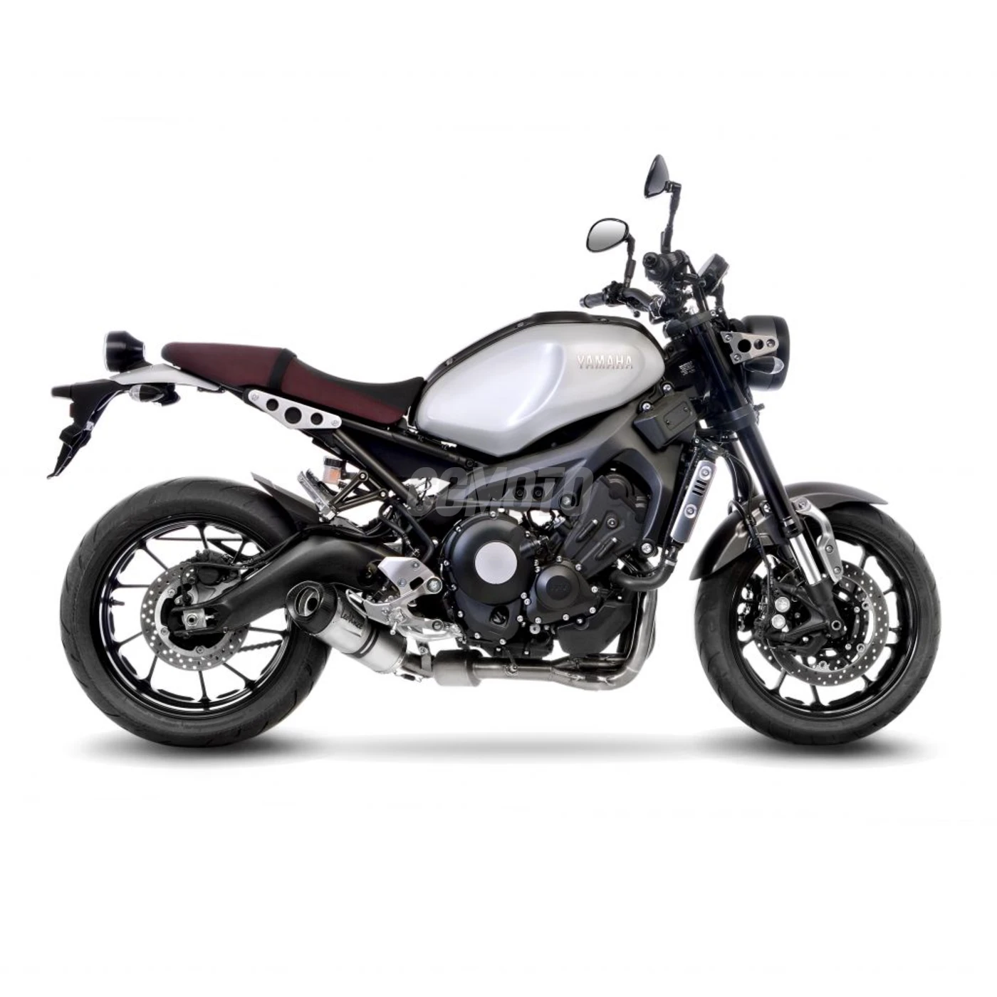 SBK LV ONE EVO 3/1 YAMAHA MT-09/SP/TRACER/TRACER GT/XSR 900 INOX FULL SYSTEM 3/1