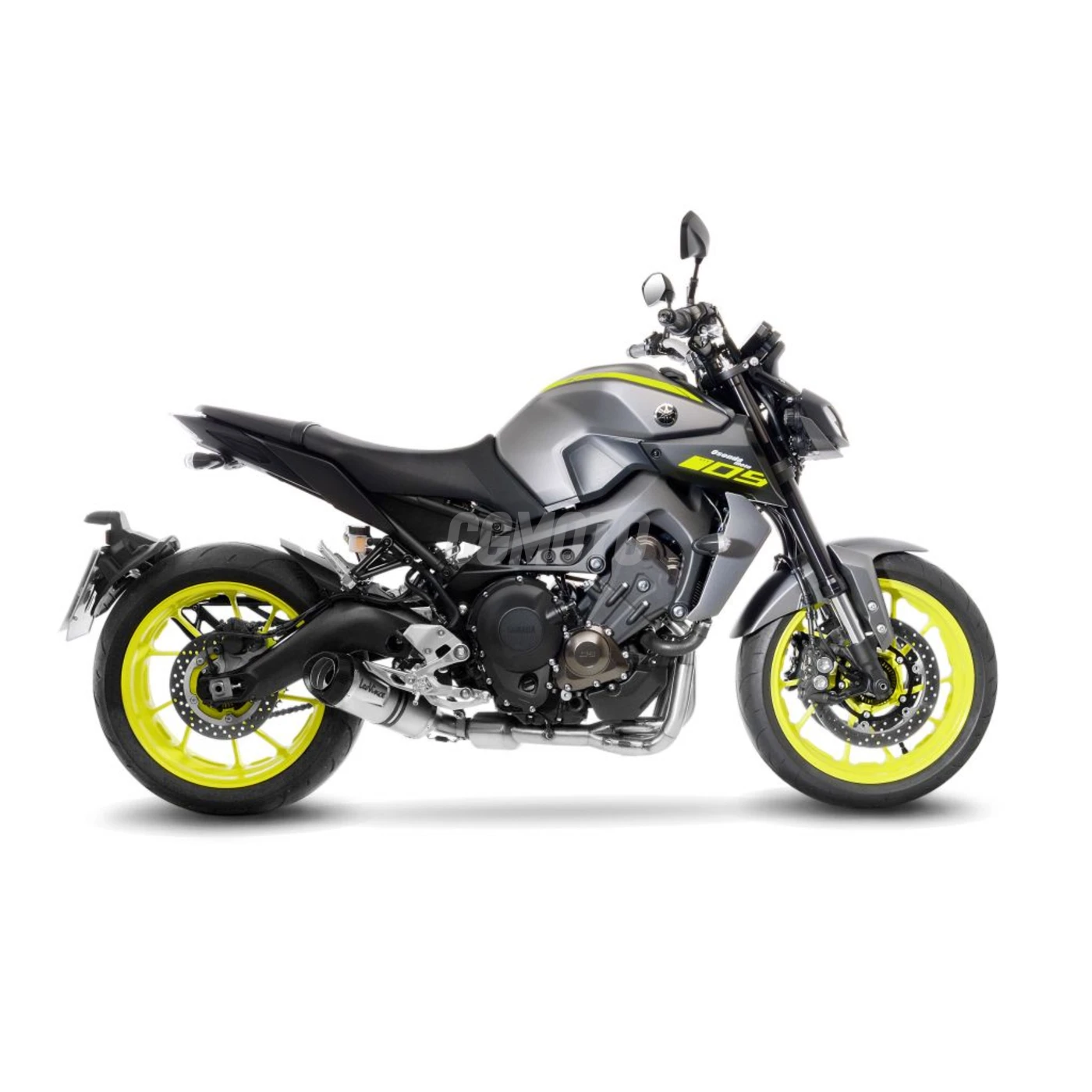 SBK LV ONE EVO 3/1 YAMAHA MT-09/SP/TRACER/TRACER GT/XSR 900 INOX FULL SYSTEM 3/1