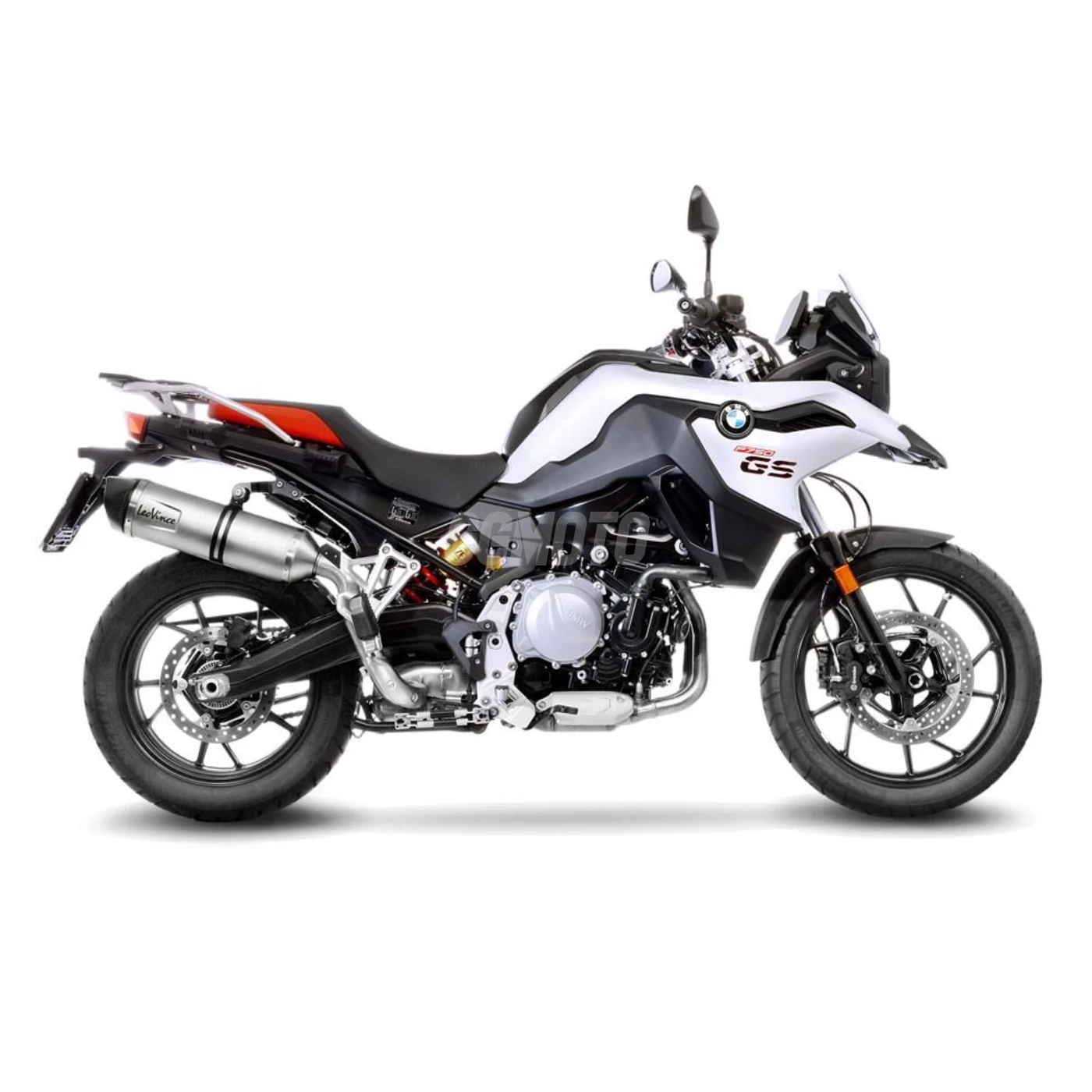 SBK LV ONE EVO BMW F 750 GS / F 850 GS INOX SLIP-ON