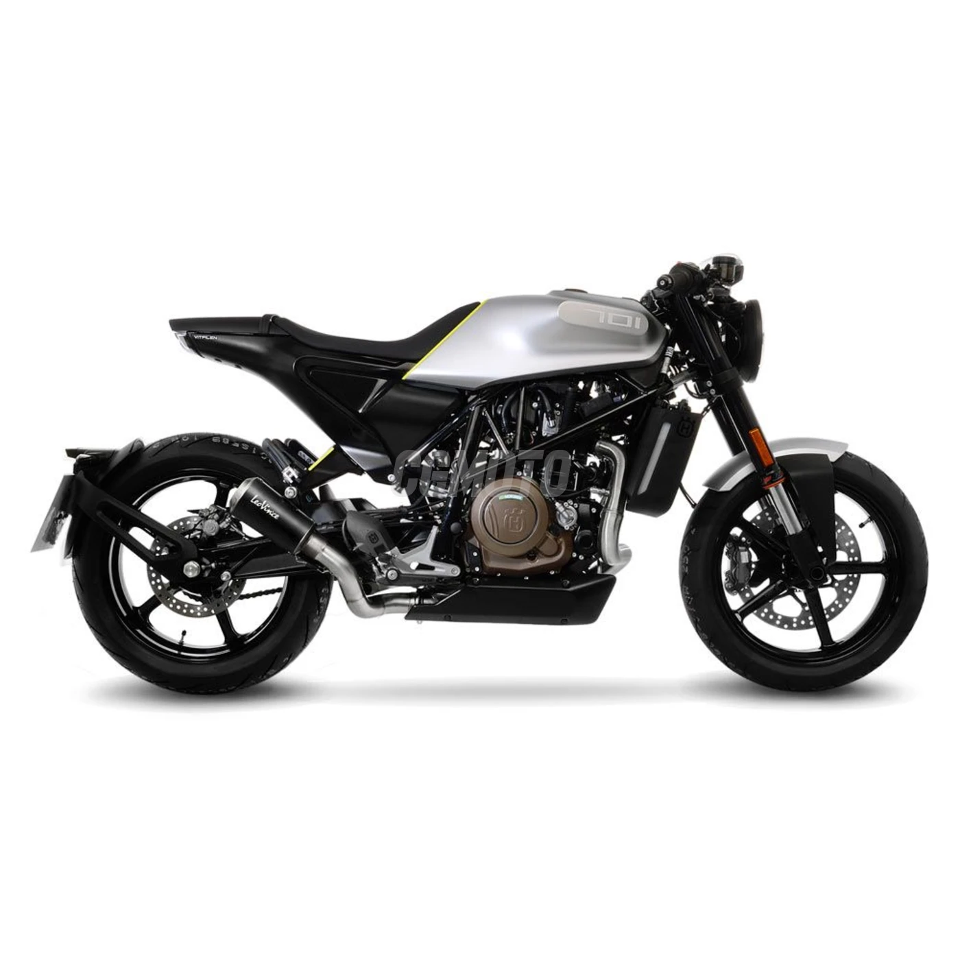 SBK LV-10 BLACK HUSQVARNA VITPILEN 701 SLIP-ON