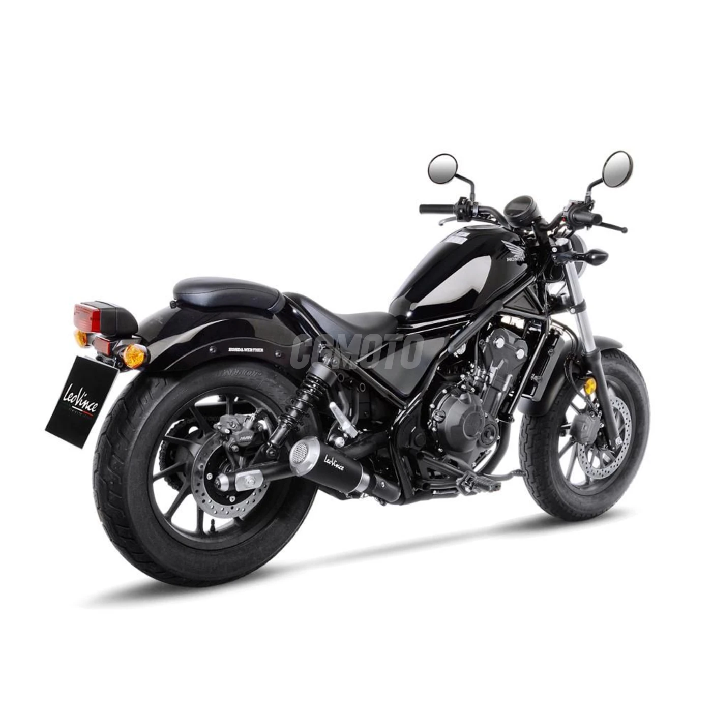 SBK LV-10 BLACK HONDA CMX 500 REBEL SLIP-ON