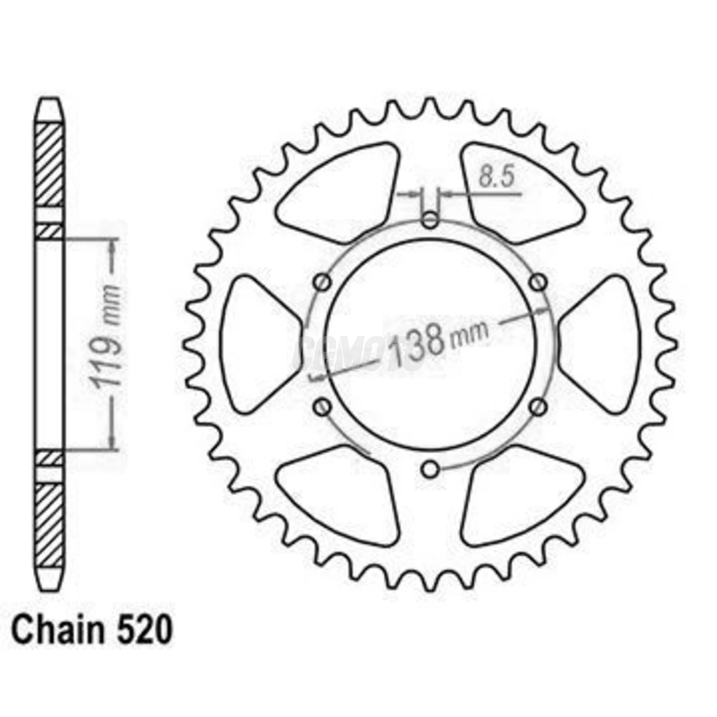 Couronne Husaberg Enduro Z48