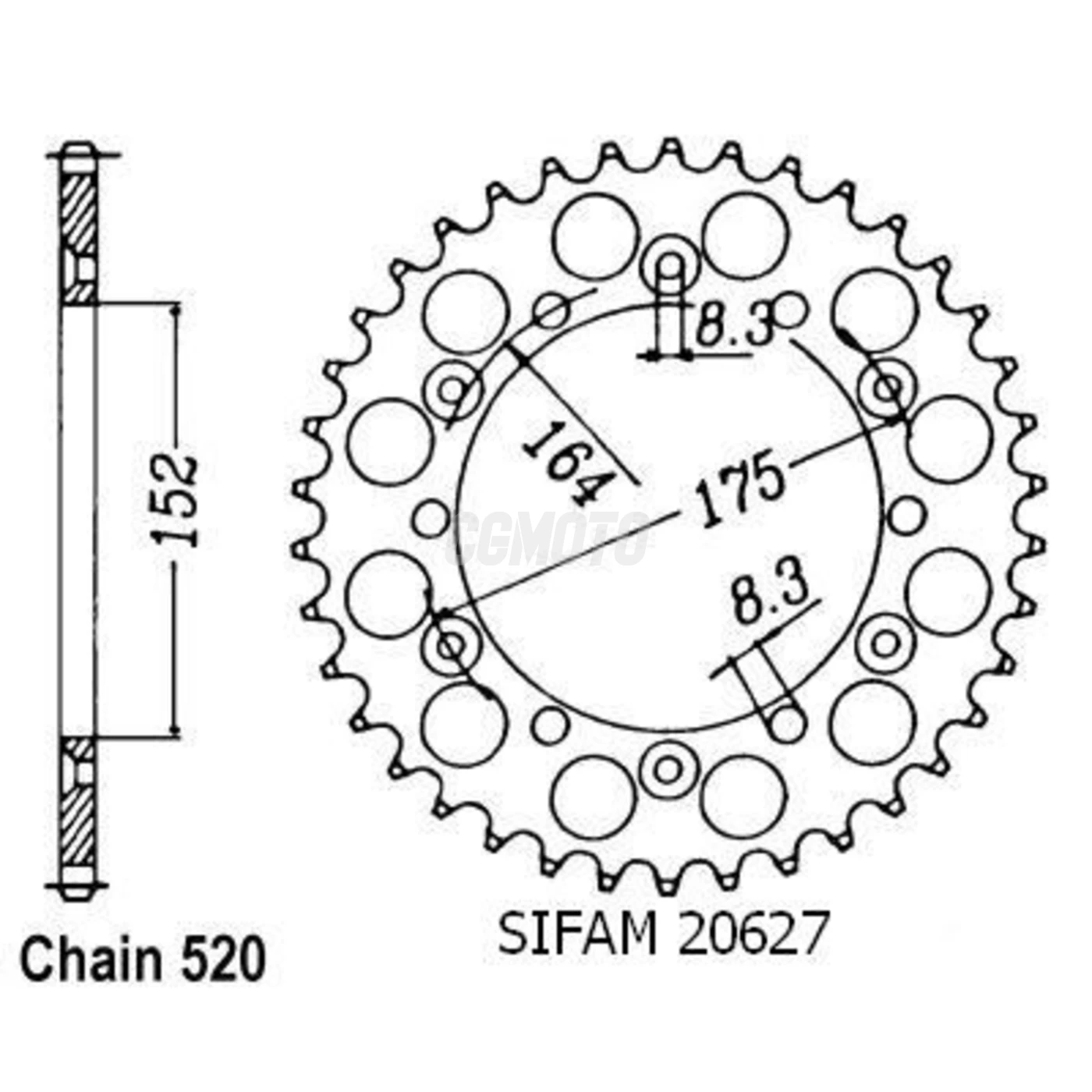 Couronne Yamaha