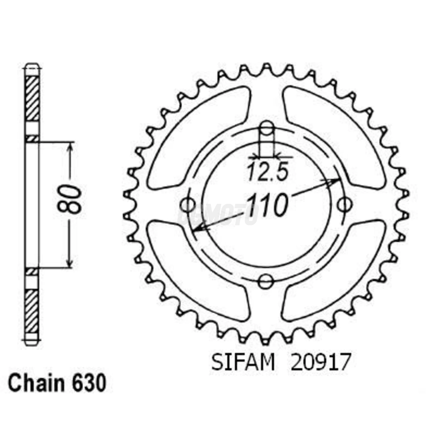 Couronne Cb 750 Four 78