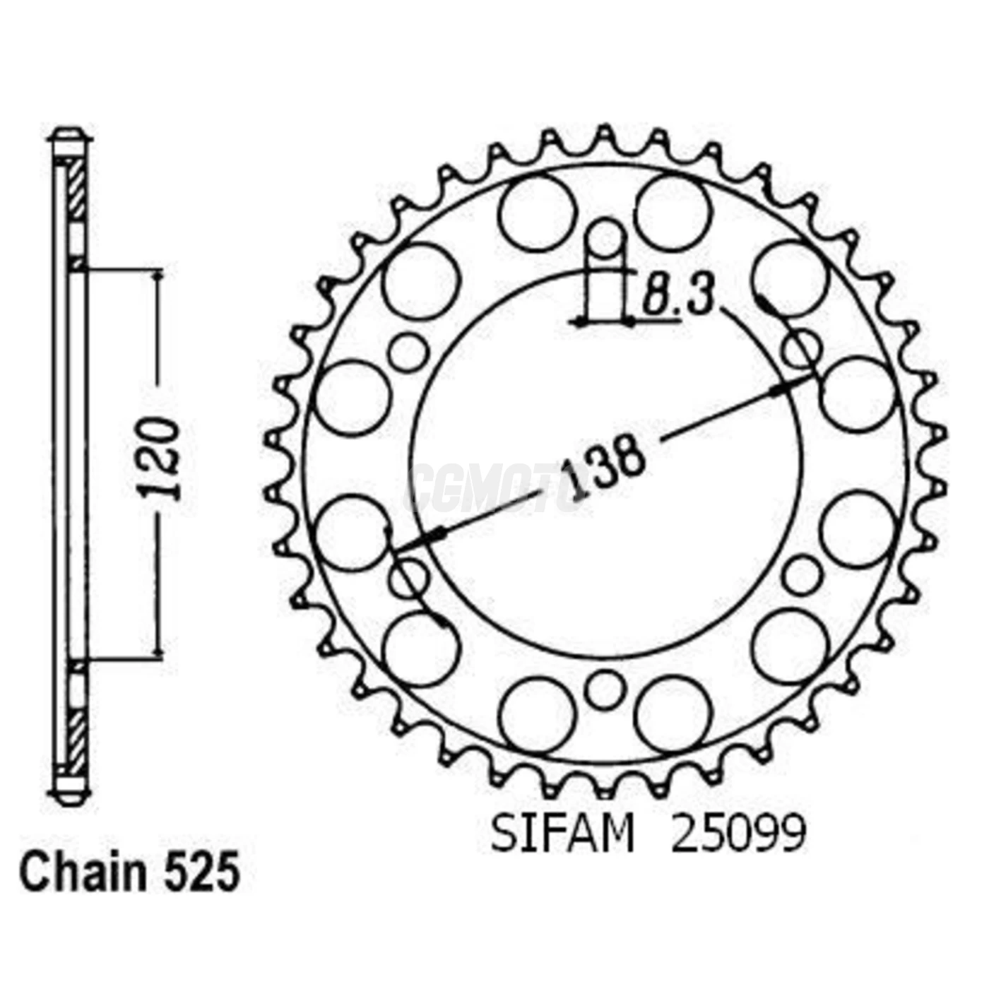 Couronne Rc45 Rvf 750 R 94-98