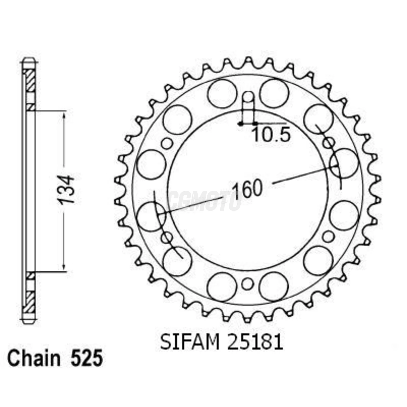 Couronne Cbr 600 Rr 07