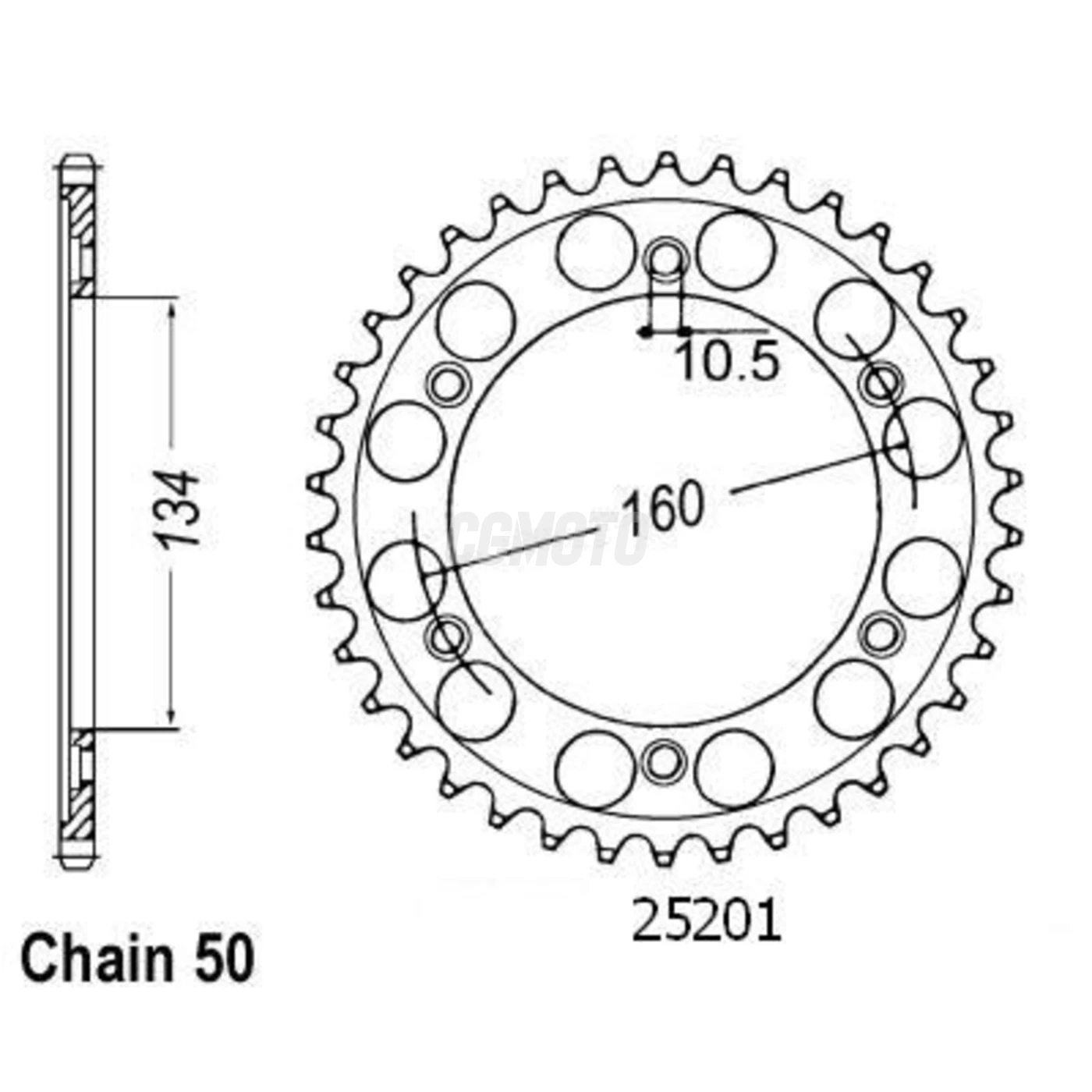 Couronne Vtr 1000 Sp-1 00-01