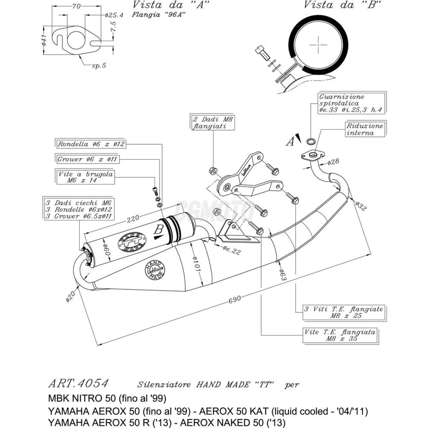 H.M.TT MBK NITRO FULL SYSTEM