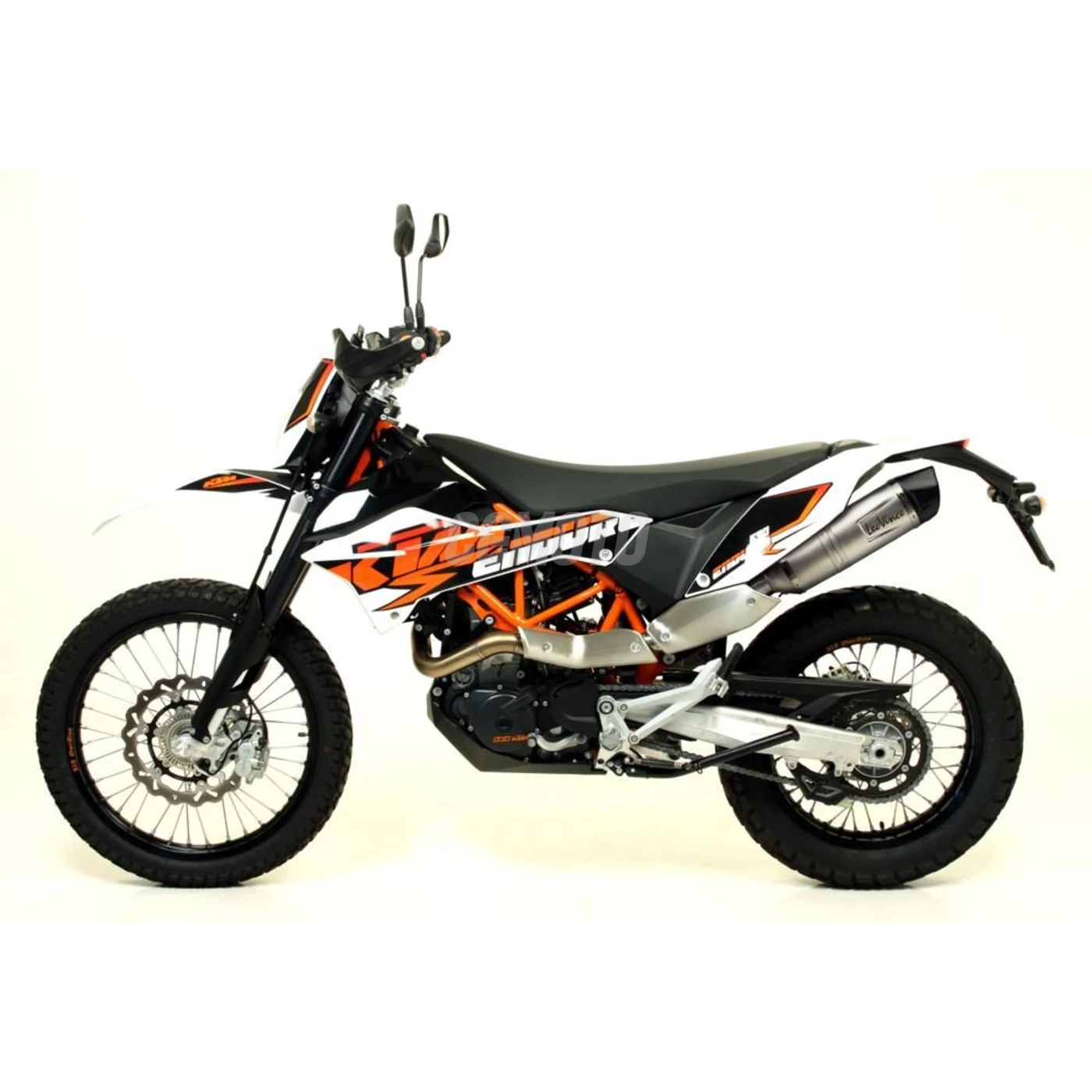 SBK LV ONE EVO HUSQVARNA 701 SUPERMOTO/ENDURO INOX SLIP-ON