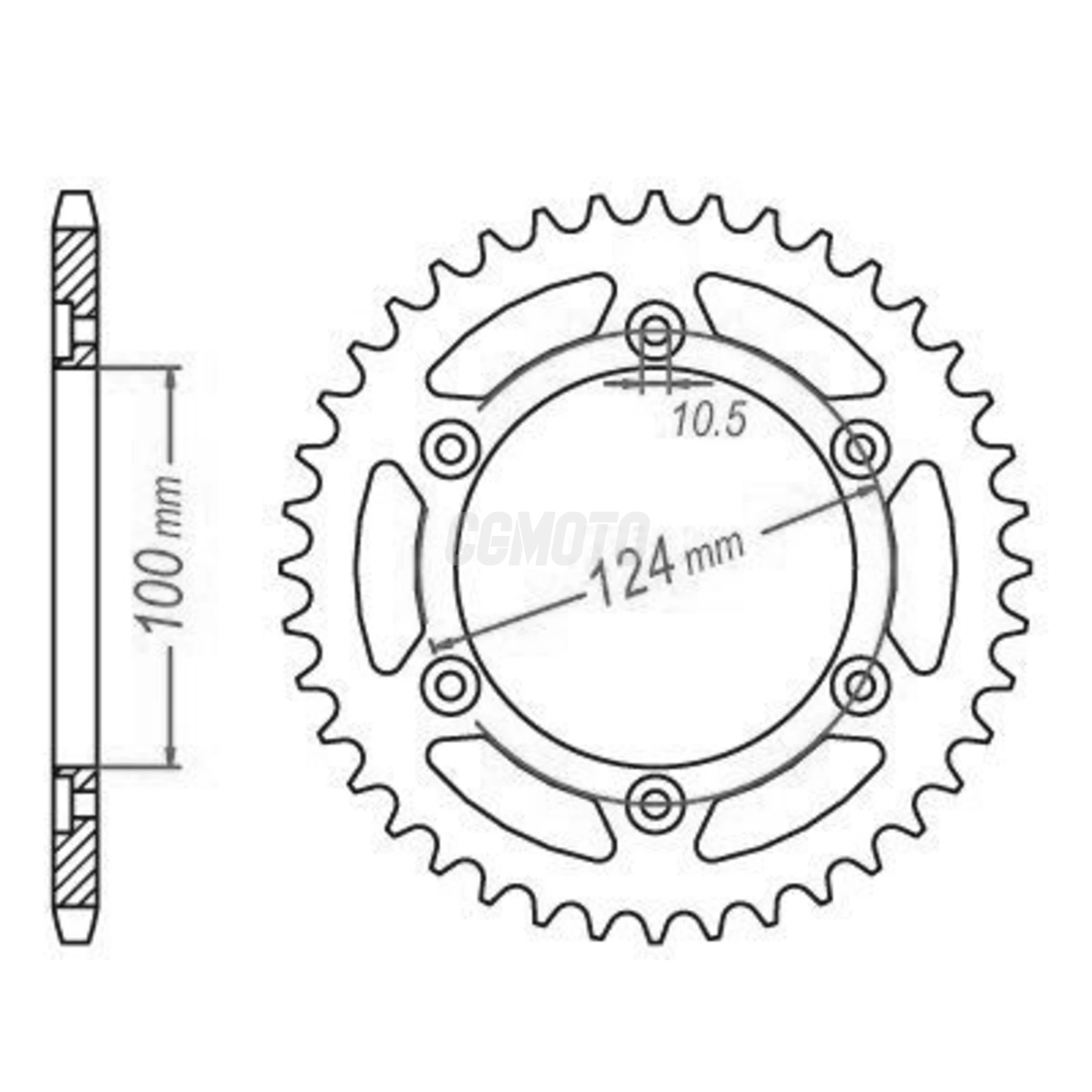 Kit chaine Ducati 600 Ss