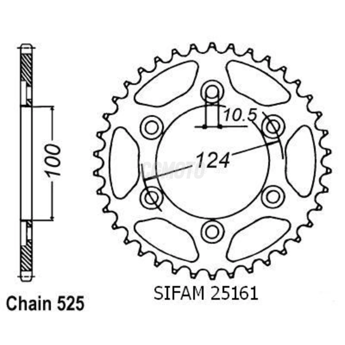 Kit chaine Ducati Ss 1000 Ds