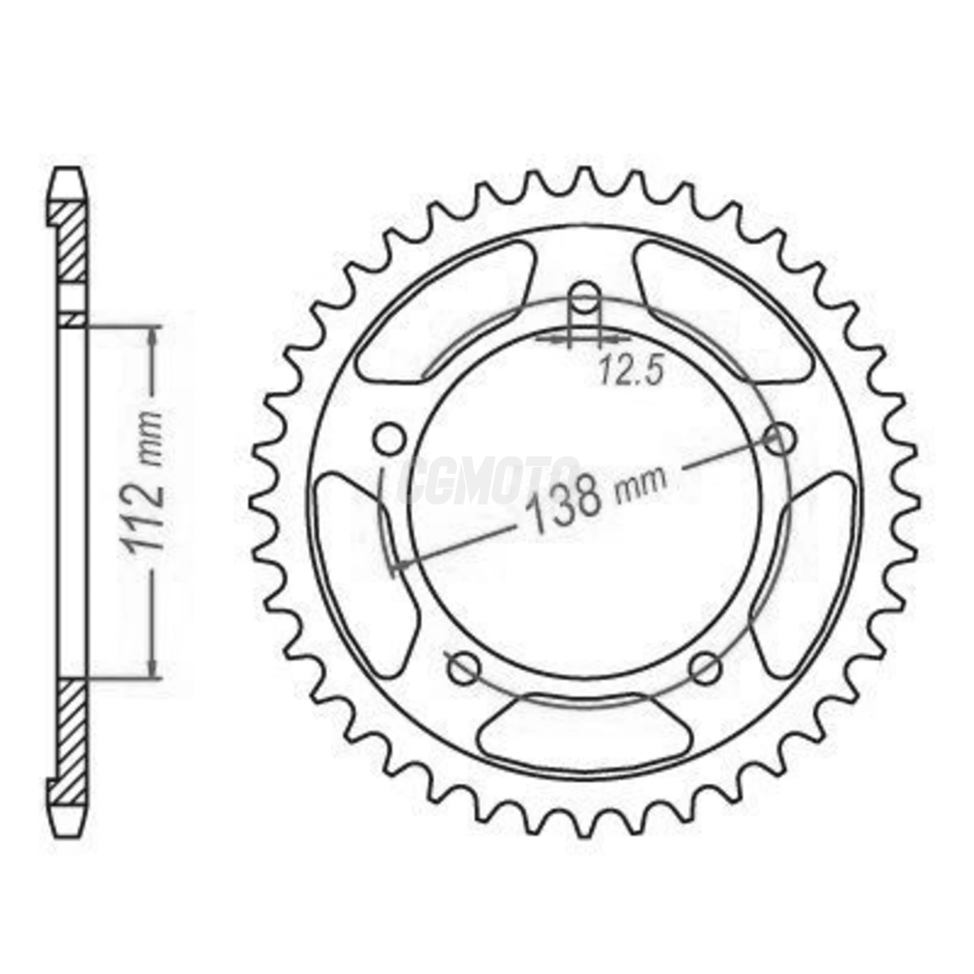 Kit chaine Honda Cbr 600 F