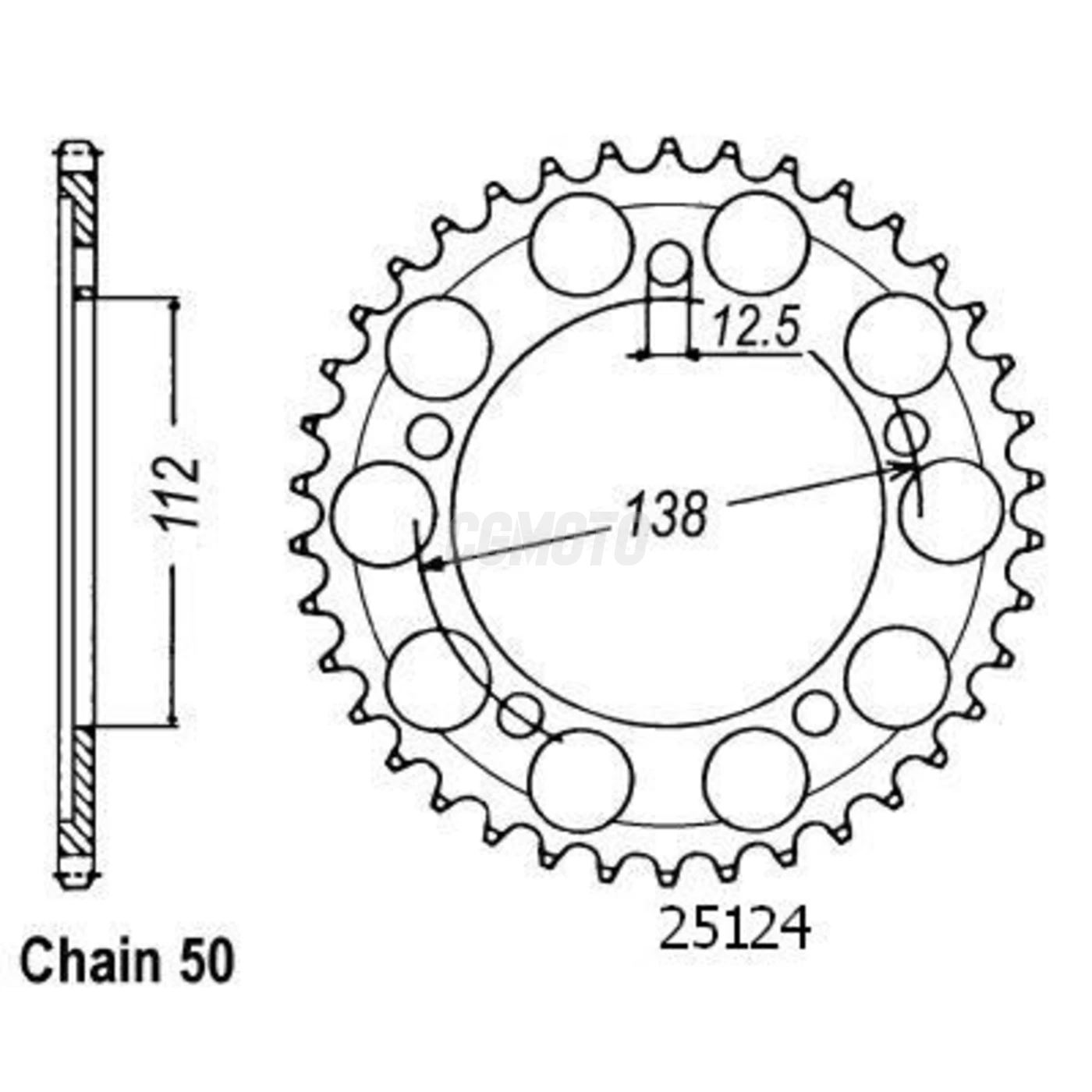 Kit chaine Honda Cb 1100 D