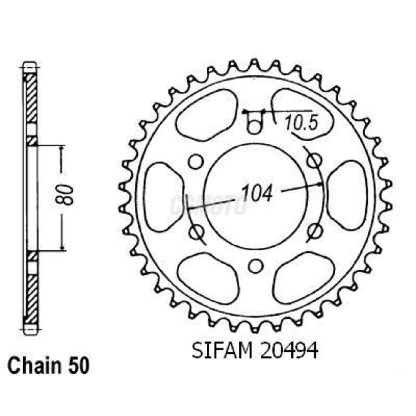 Kit chaine Kawasaki Zx-12r 1200