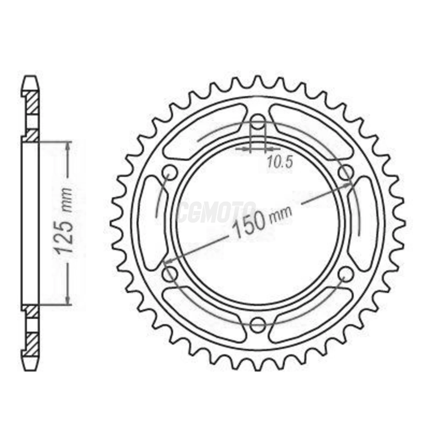 Kit chaine Ktm 950 Adventure