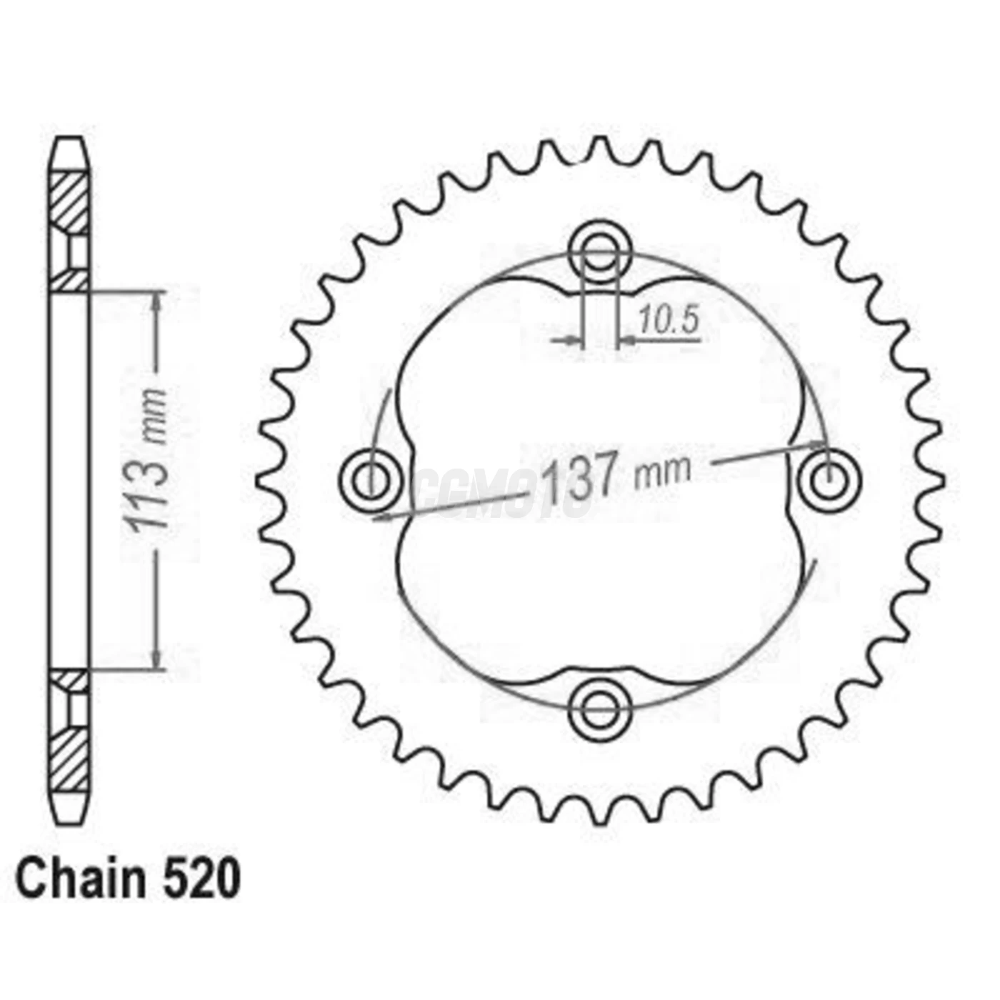 Kit chaine Suzuki Lt-z 400