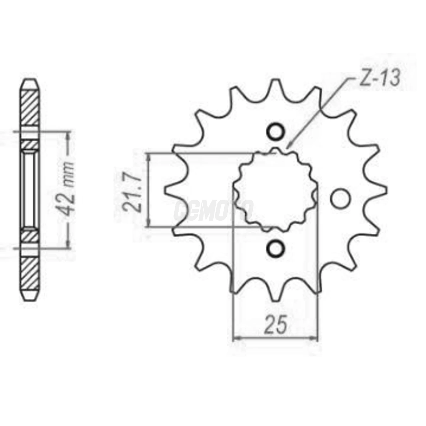 Kit chaine Suzuki Gsx 1400