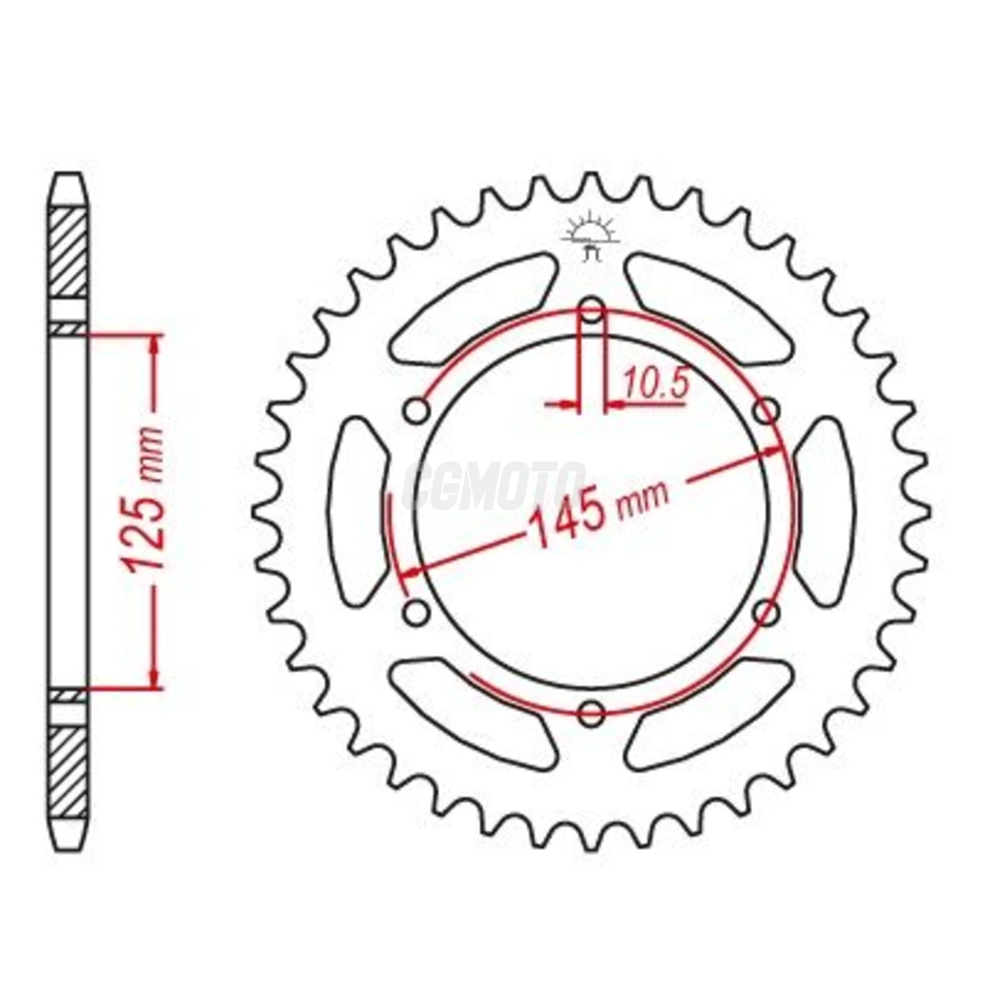 Kit chaine Yamaha Xj 600 Diversion