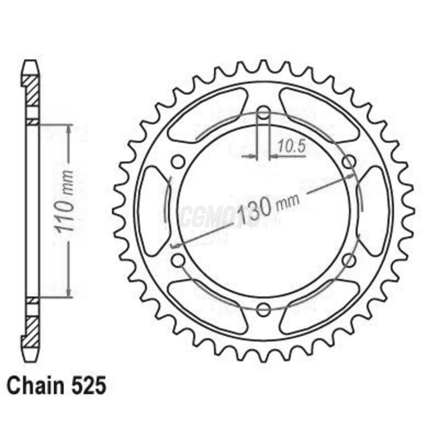 YAMAHA TENERE 700 KIT CHAÎNE REGINA HPE