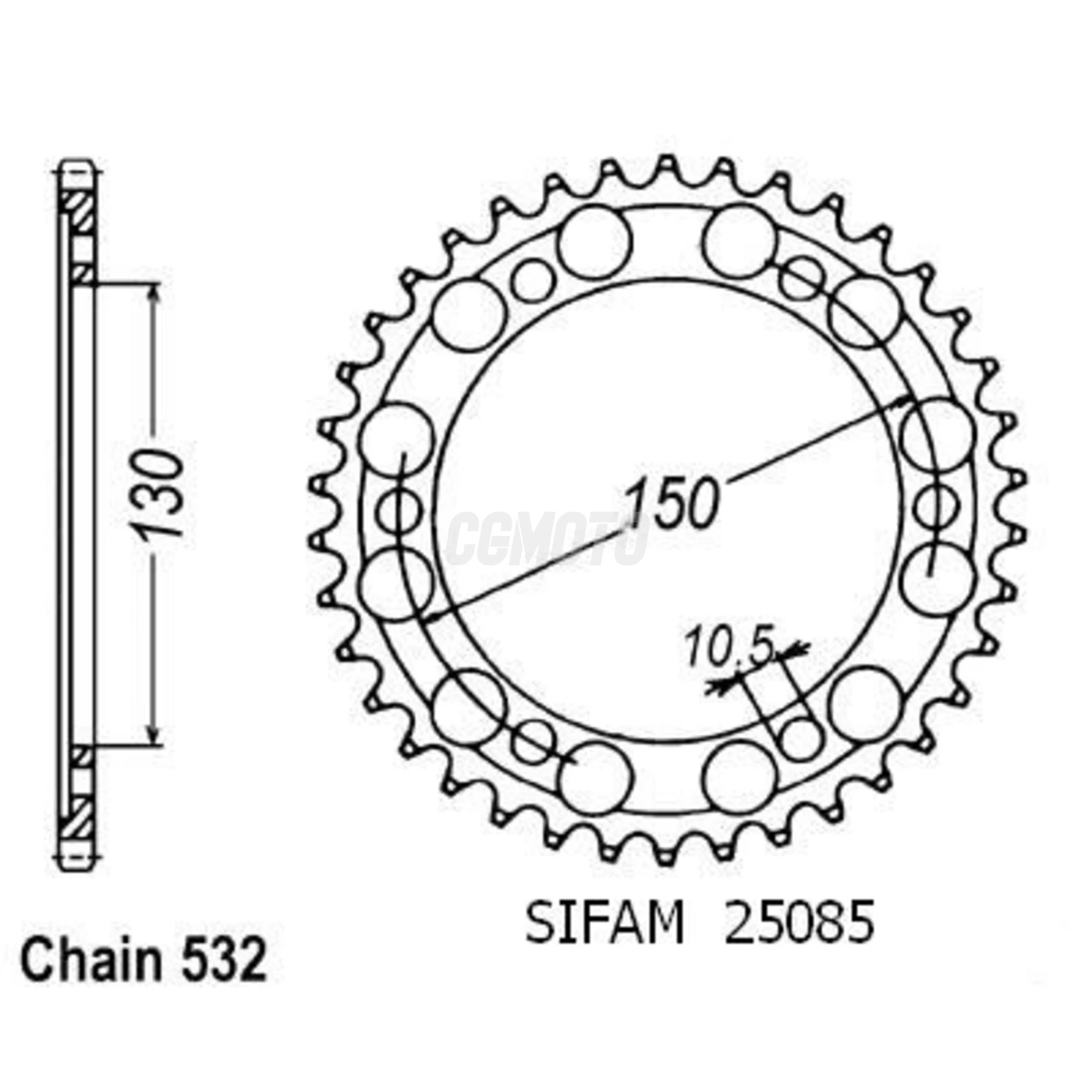 Kit chaine Yamaha Fzr 1000 Exup