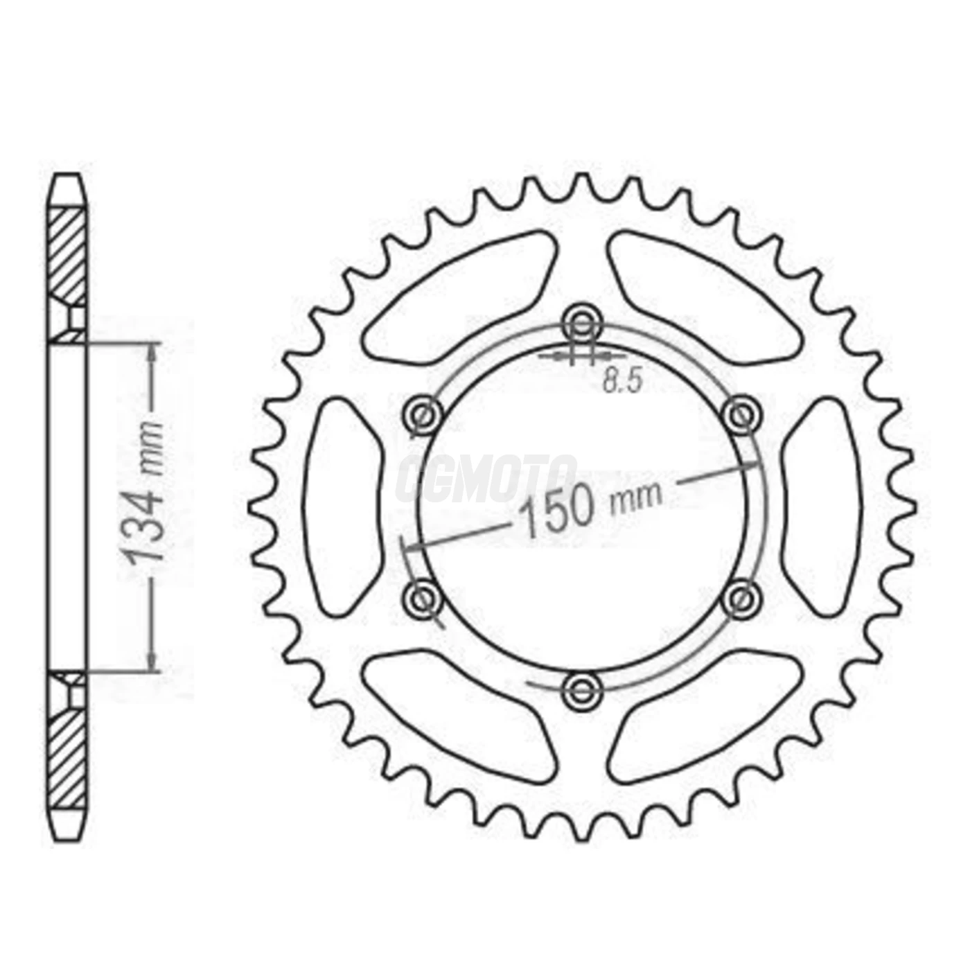 Couronne TT Esjot Ultralight