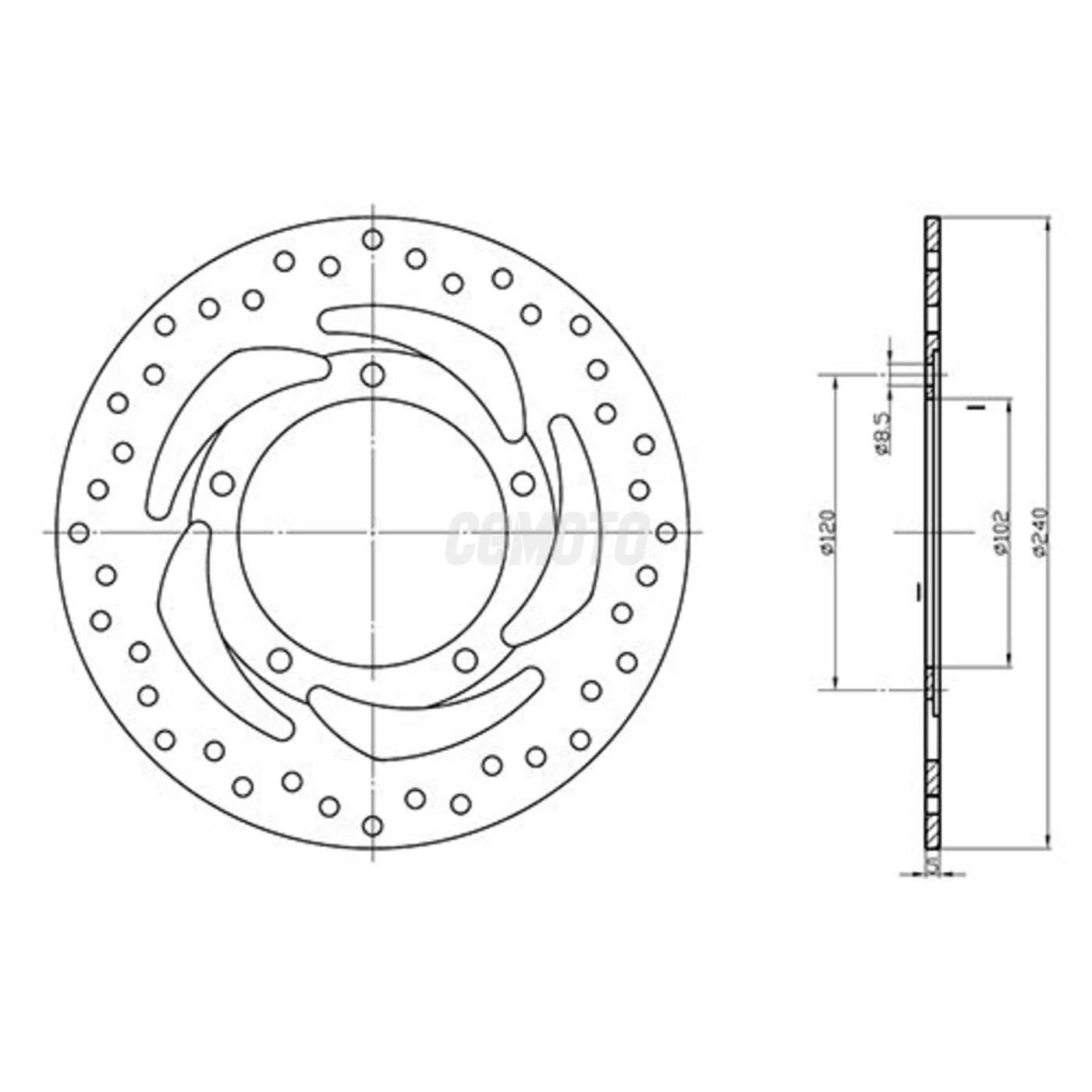 Disque de Frein Piaggio