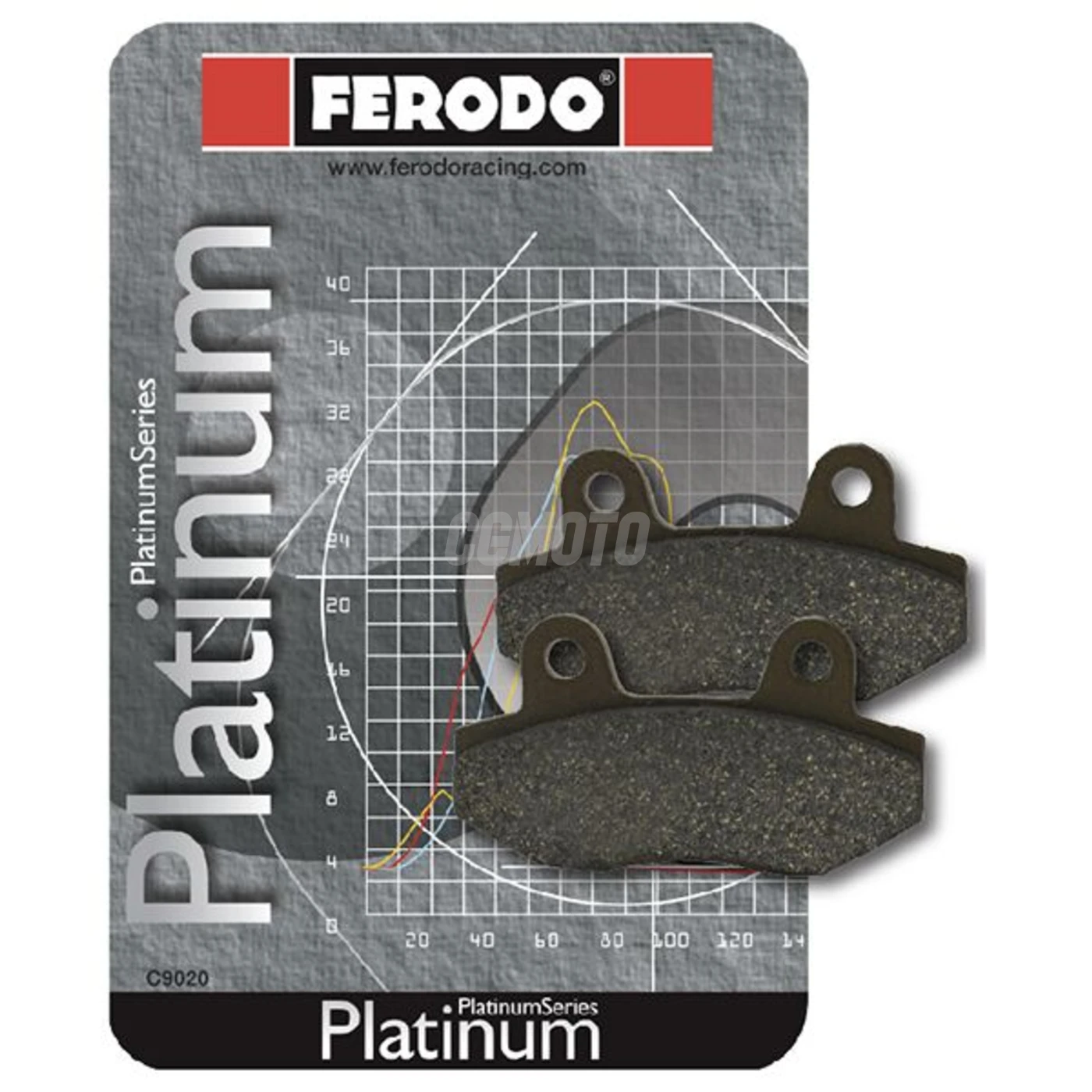 Plaquette de Frein Organique Platinum Route/Off Road