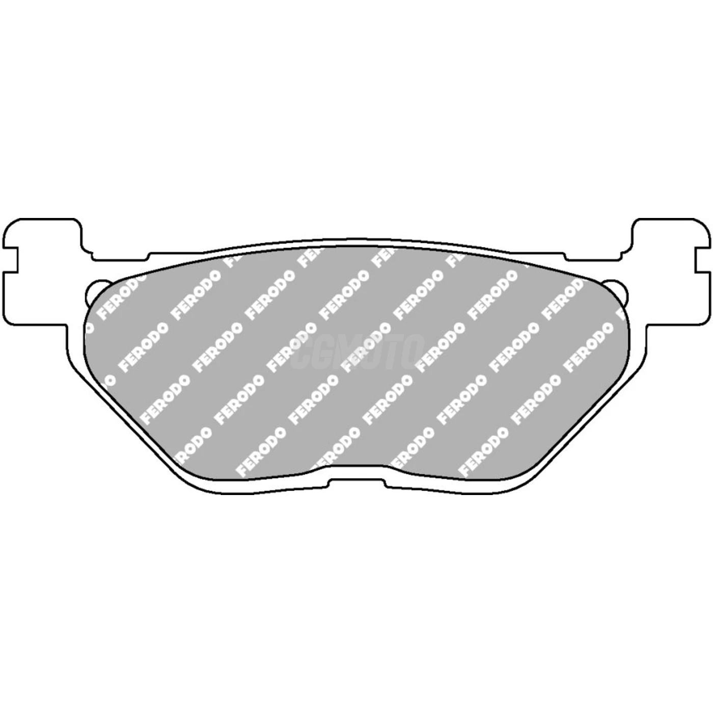 Plaquette de Frein Organique Eco-Friction Route