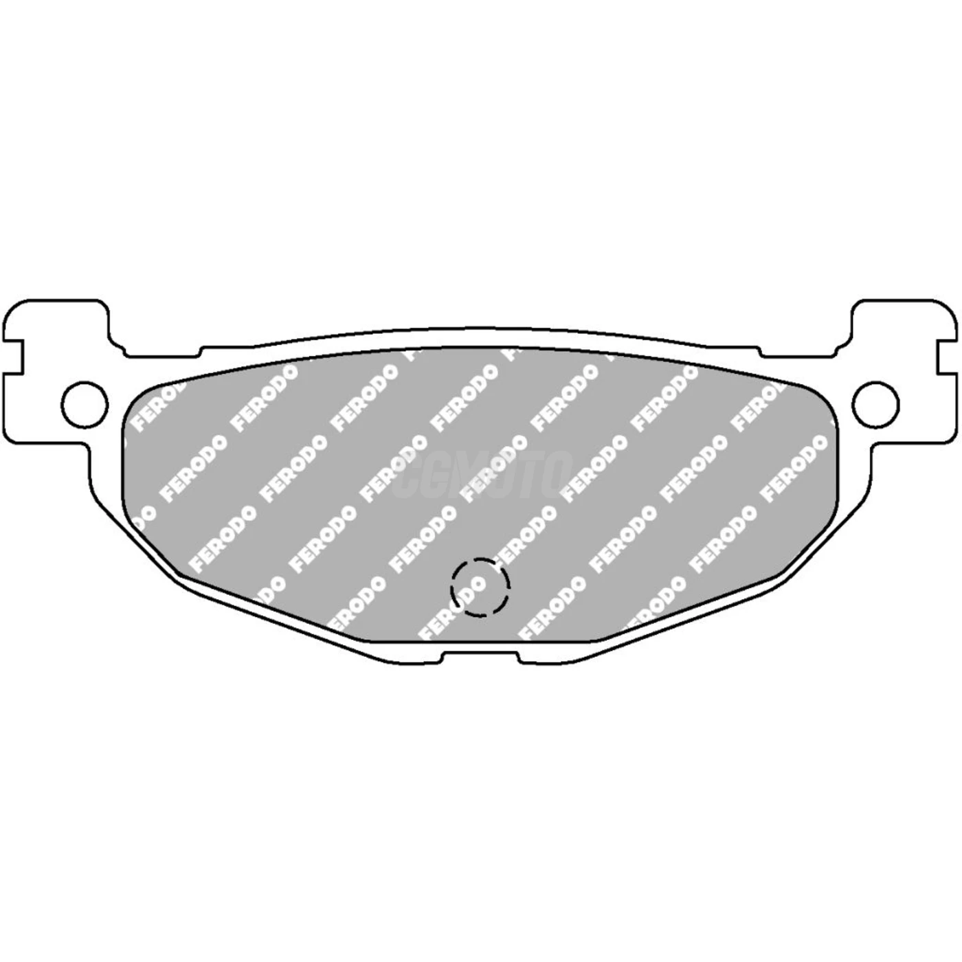 Plaquette de Frein Organique Eco-Friction Route