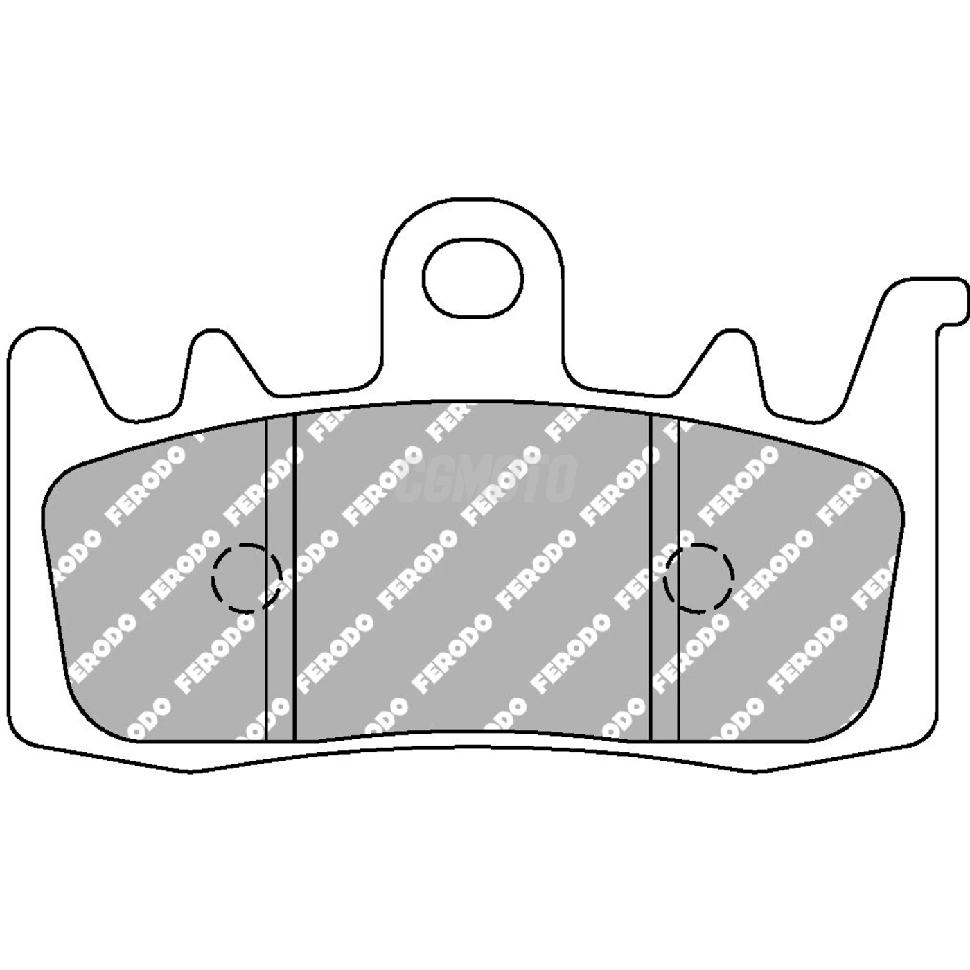 Plaquette de Frein Organique Eco-Friction Route