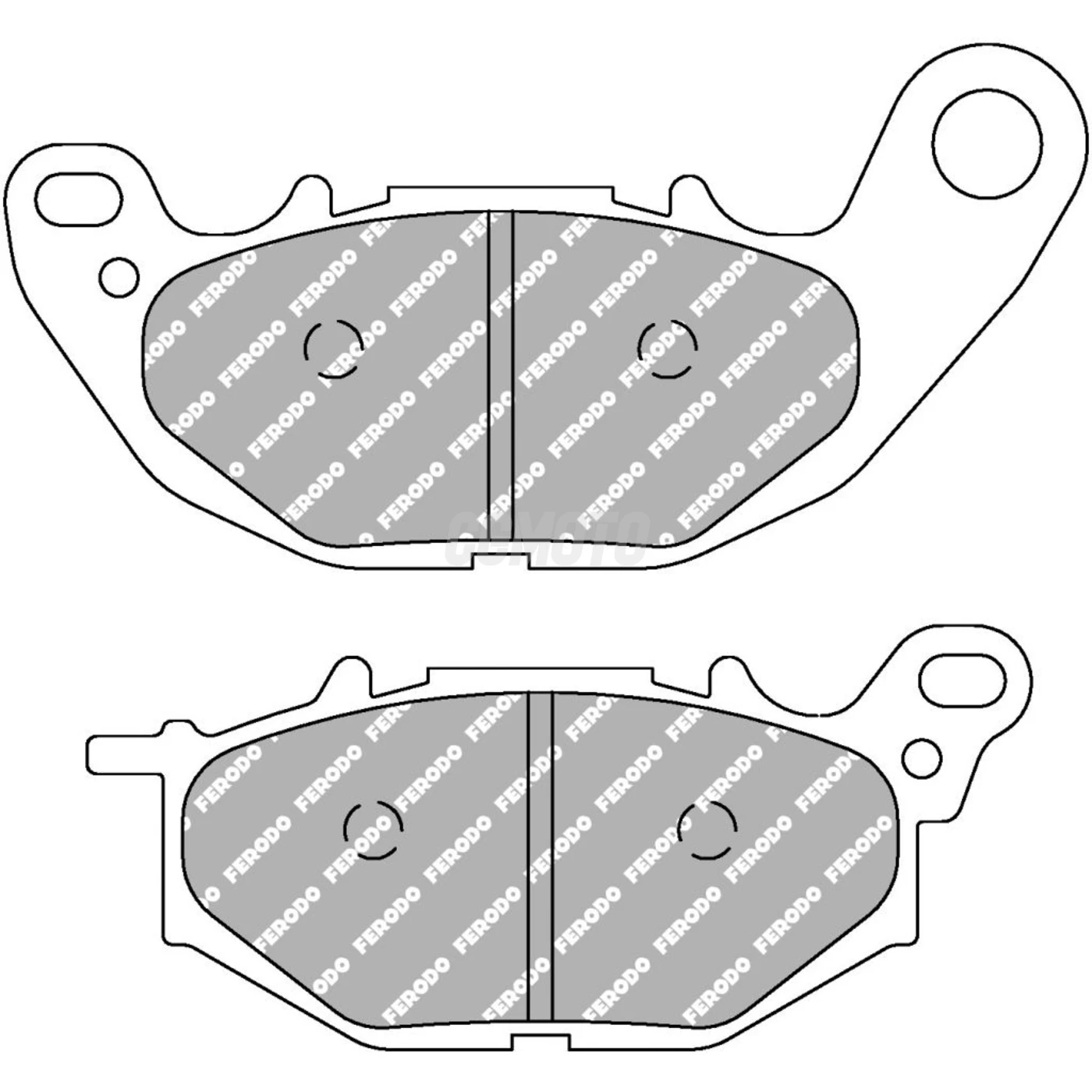 Plaquette de Frein Organique Eco-Friction Route