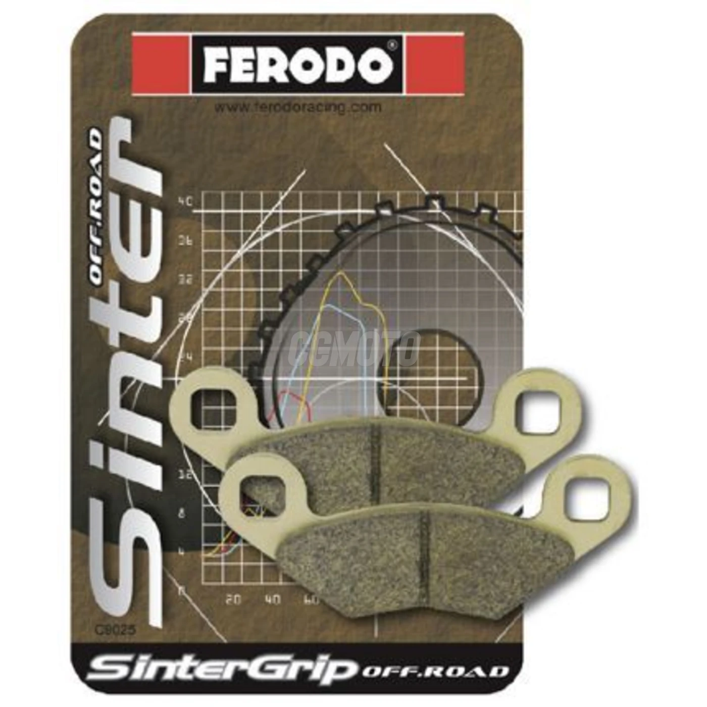 Plaquette de frein FERODO Sinter Grip Of Road