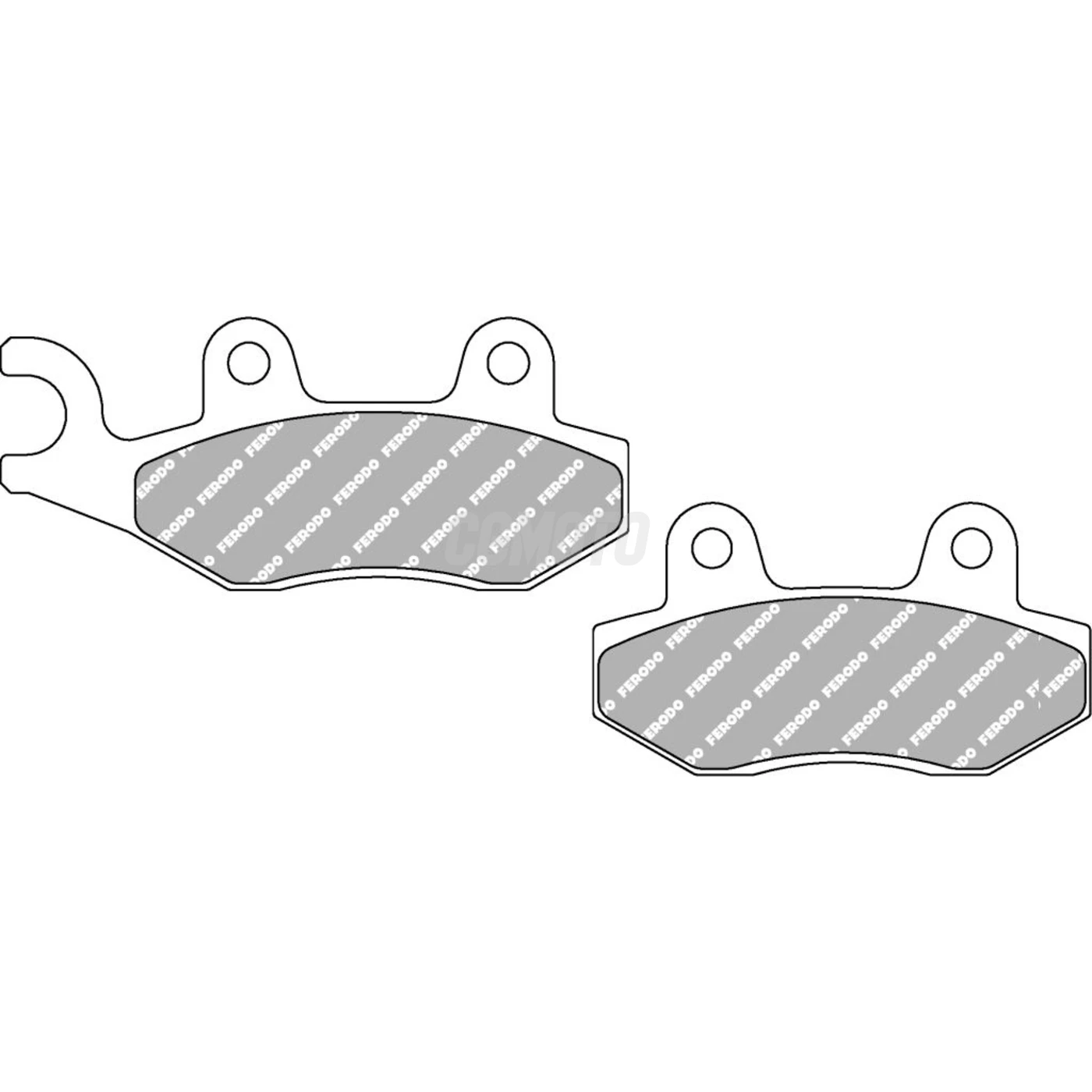 Plaquette de Frein Organique Eco-Friction Route