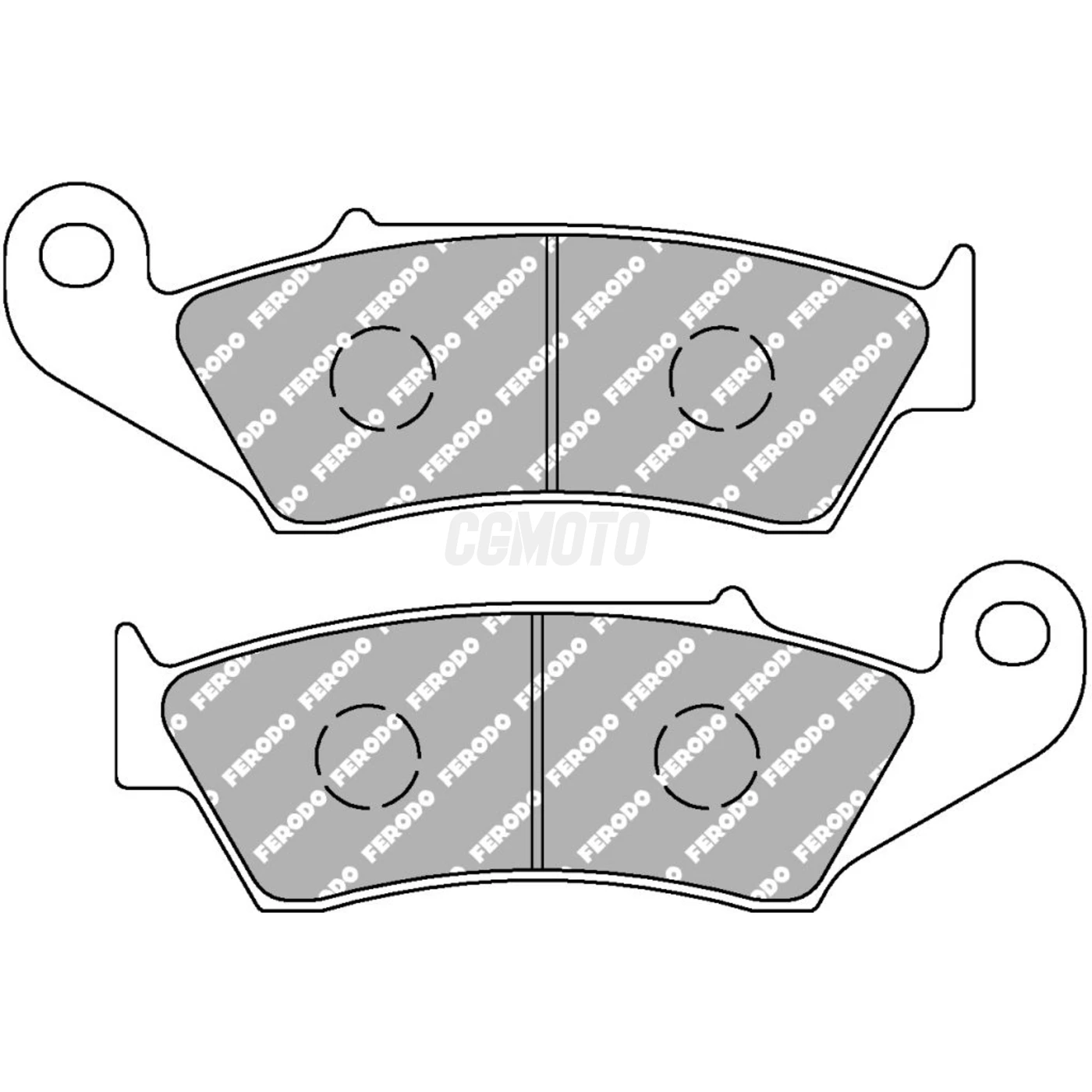 Plaquette de frein Organique Eco-Friction Route