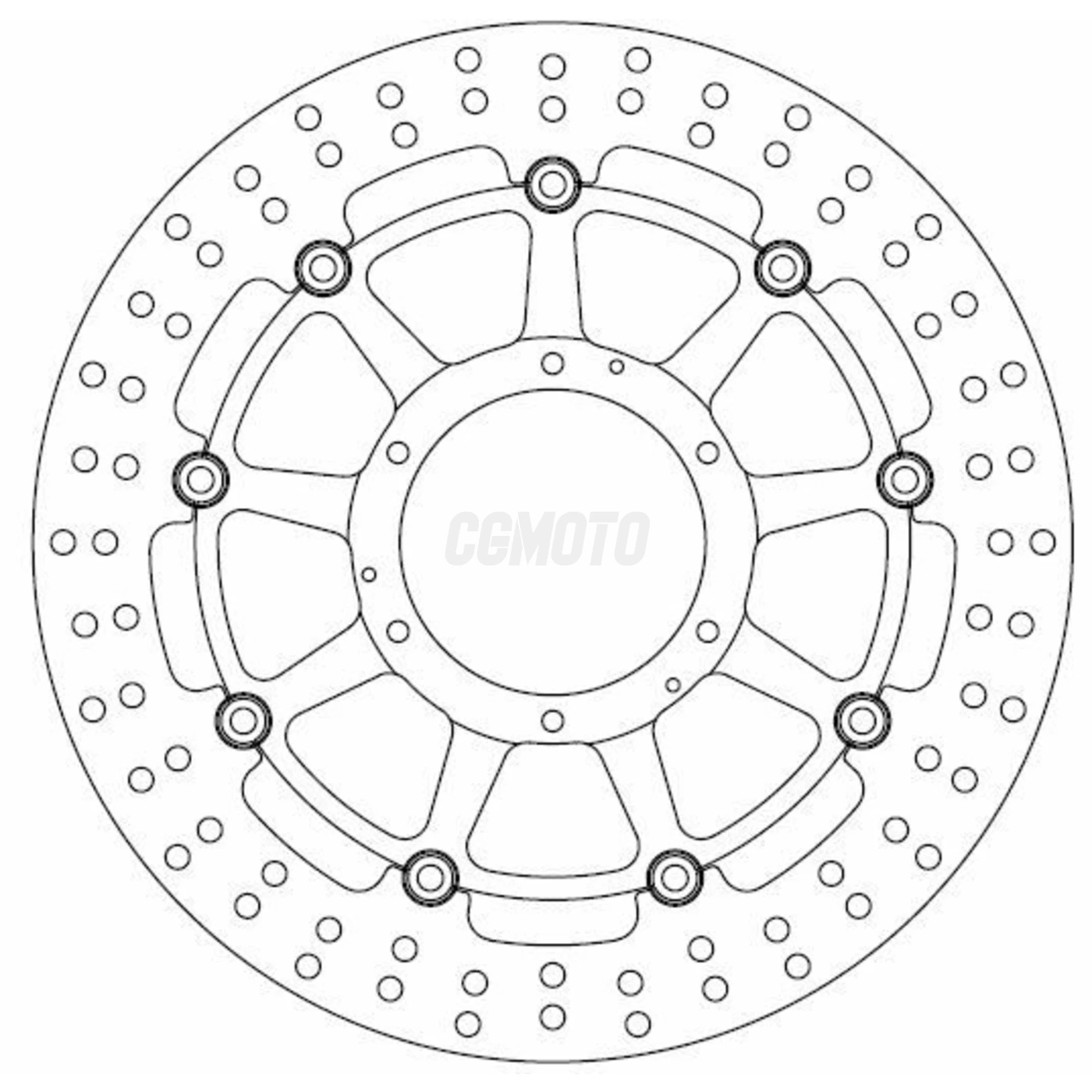 Disque de Frein Honda - Homologué TÜV