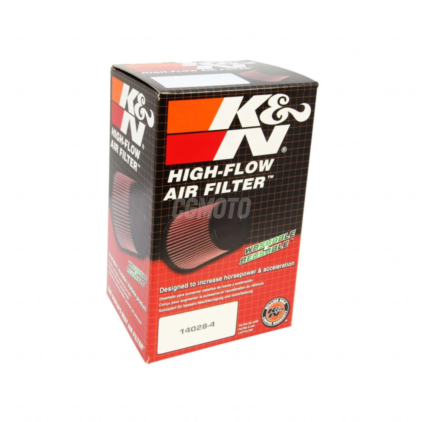 Filtre à air K&N - KAWASAKI VN750 VULCAN 86-06 (2 PER BOX)