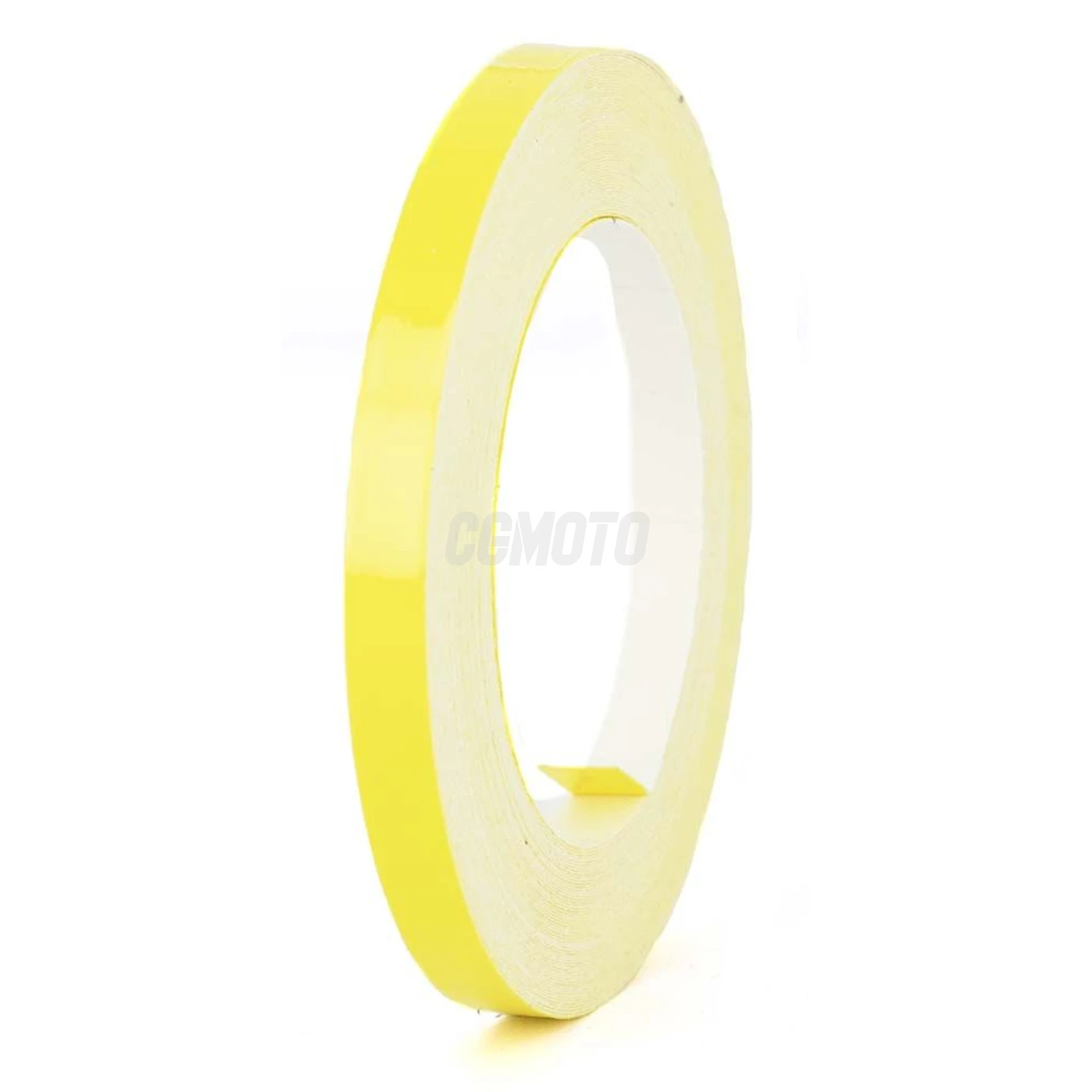 Liserets jantes 6mm x 10 mètres - Jaune