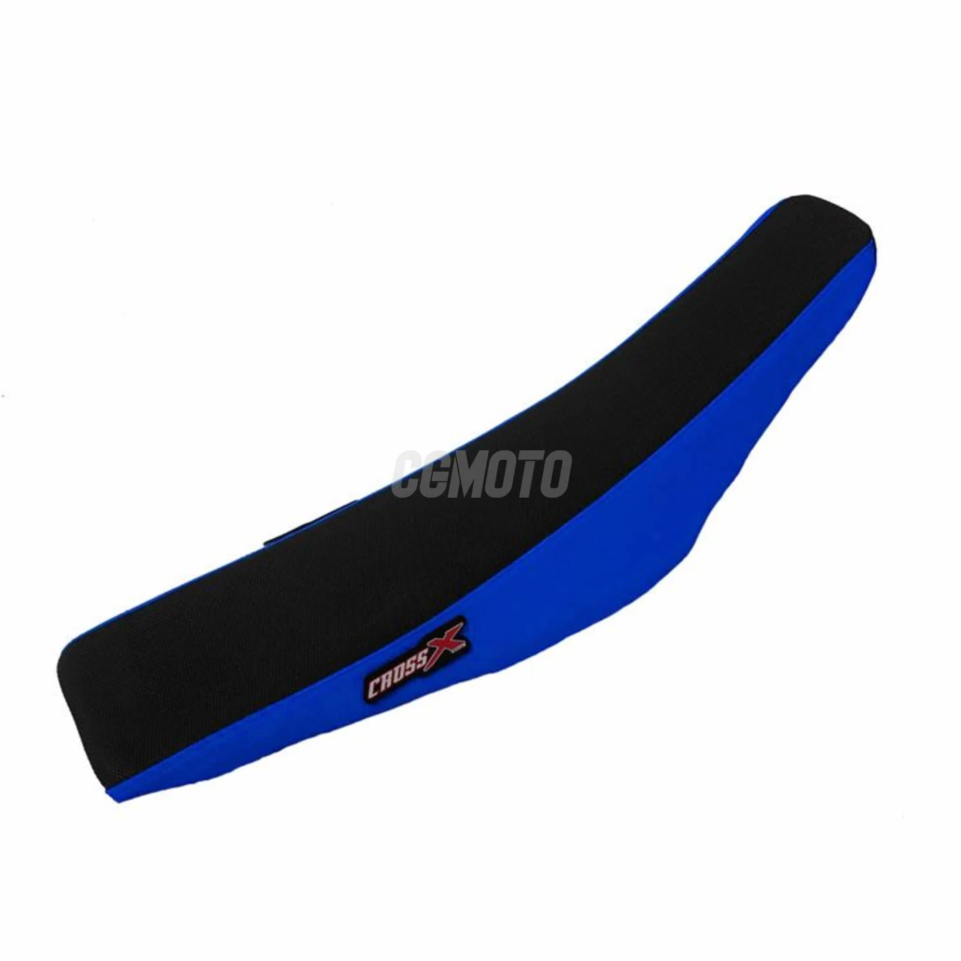 Housse de selle TM MX EN 125 250 300 99-02 2STROKE TOP BLACK- SIDE BLUE (M1009-2BBL)